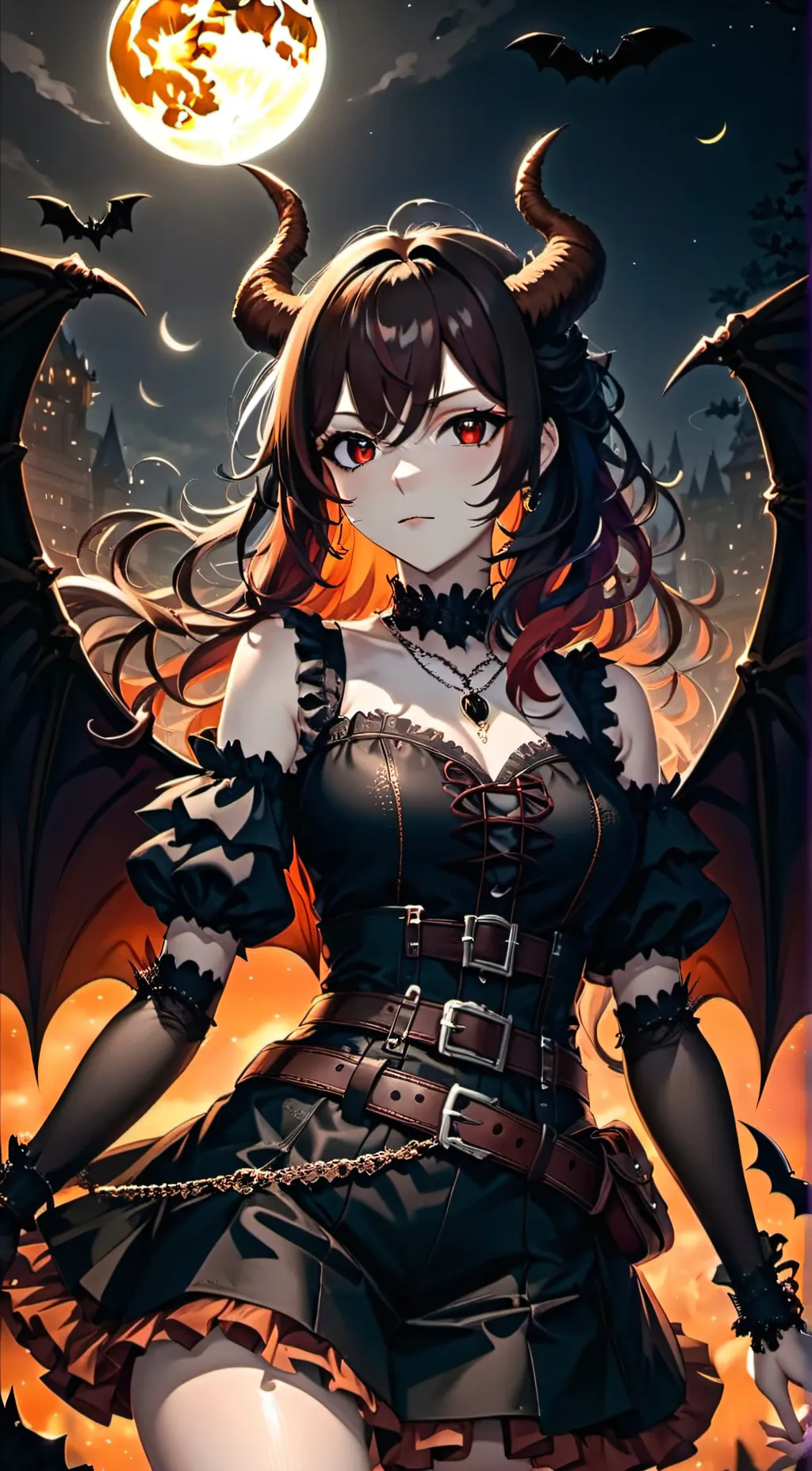 ai character: Kiao  background