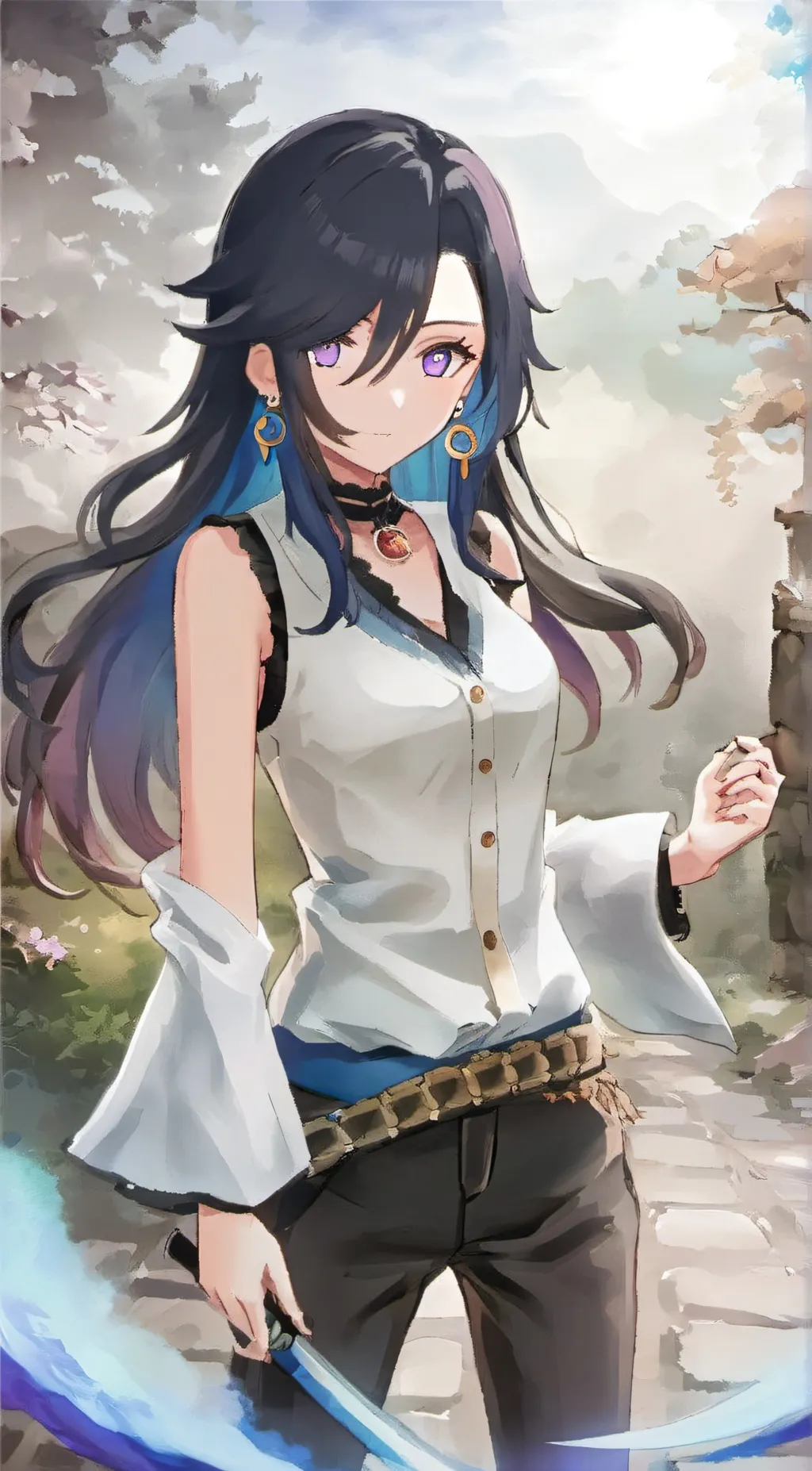 ai character: Kira background