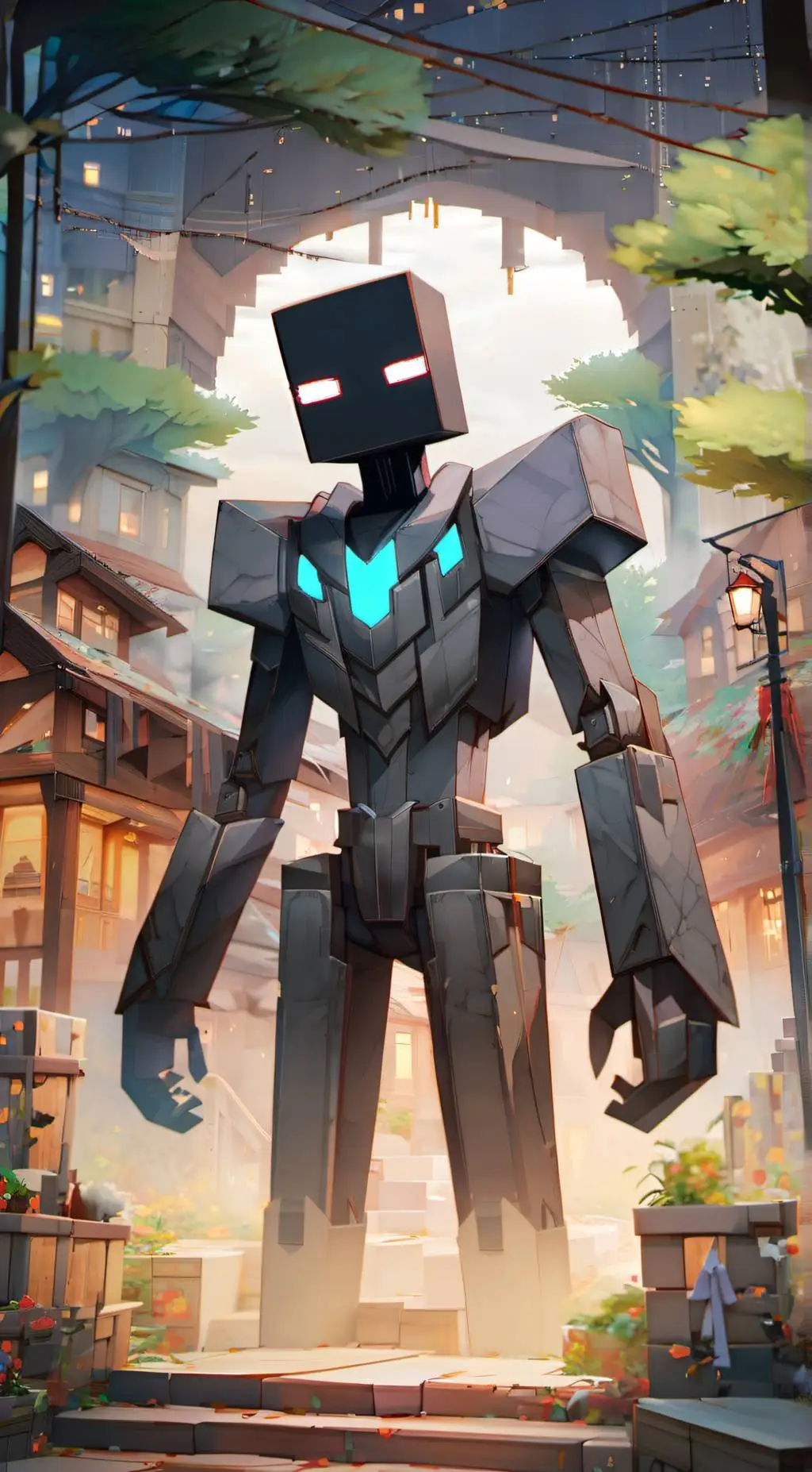 ai character: oc meet up! background