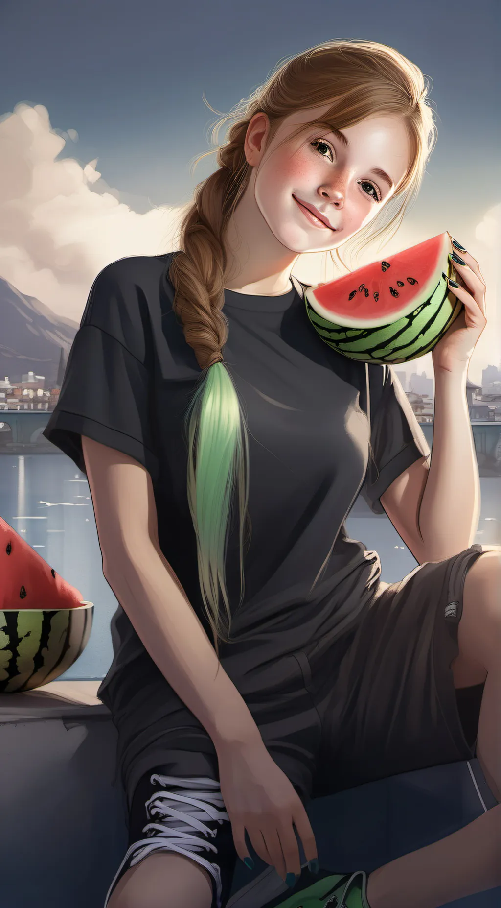 ai character: Riley background