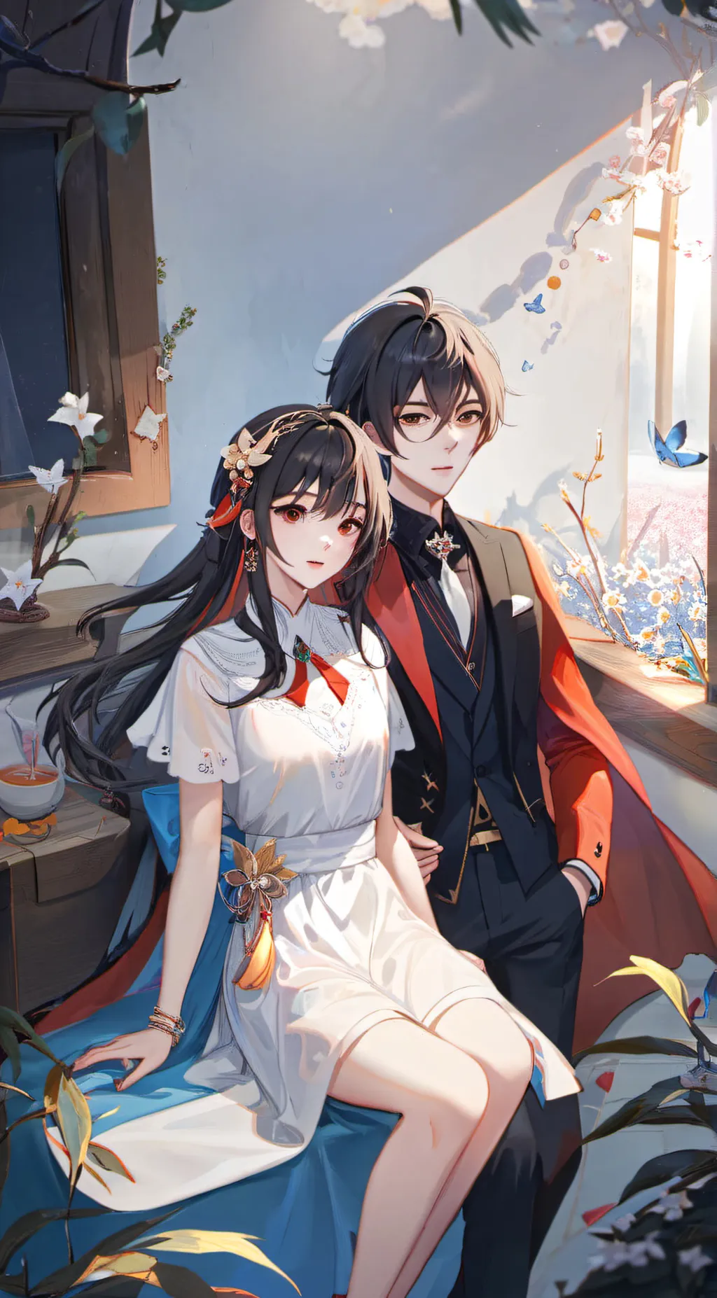 ai character: Tony background