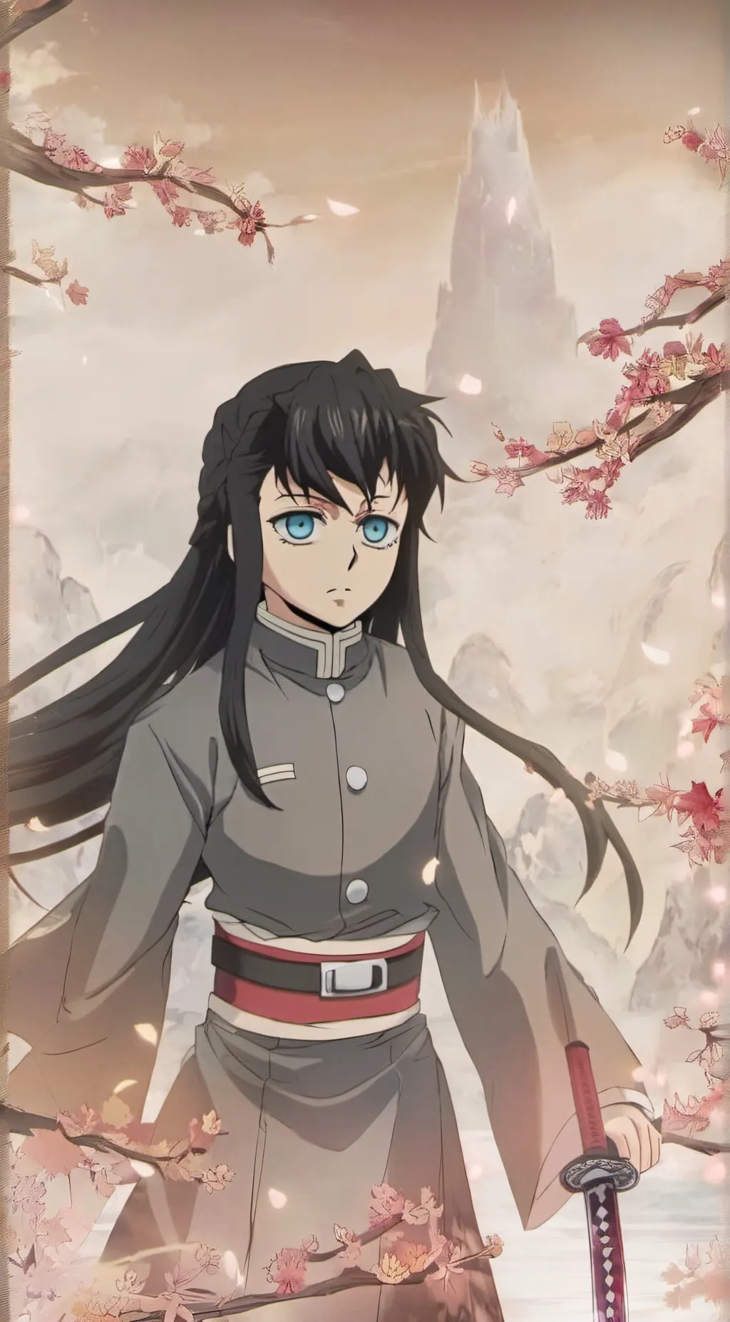 ai character: Muichiro Tokito background