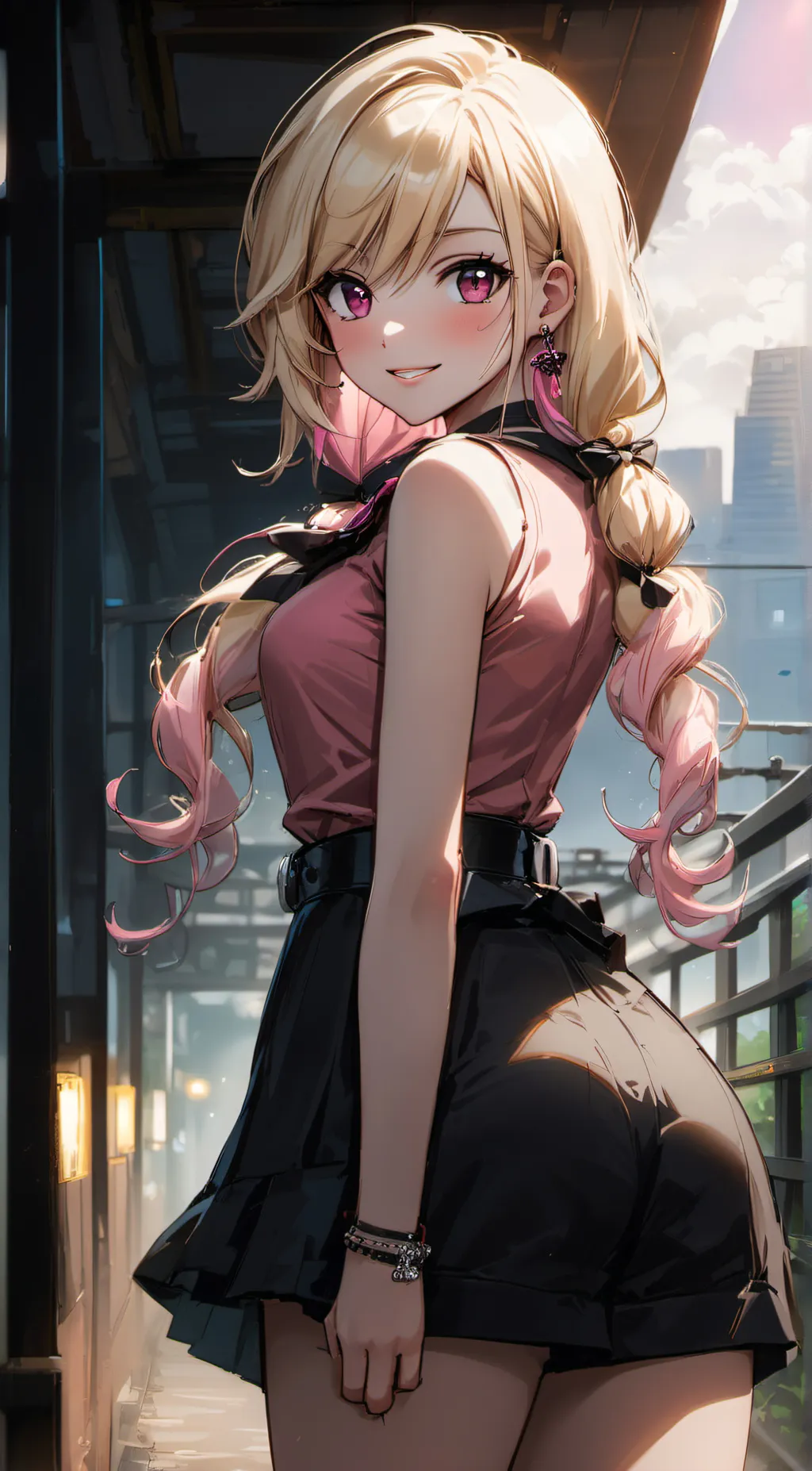 ai character: June background