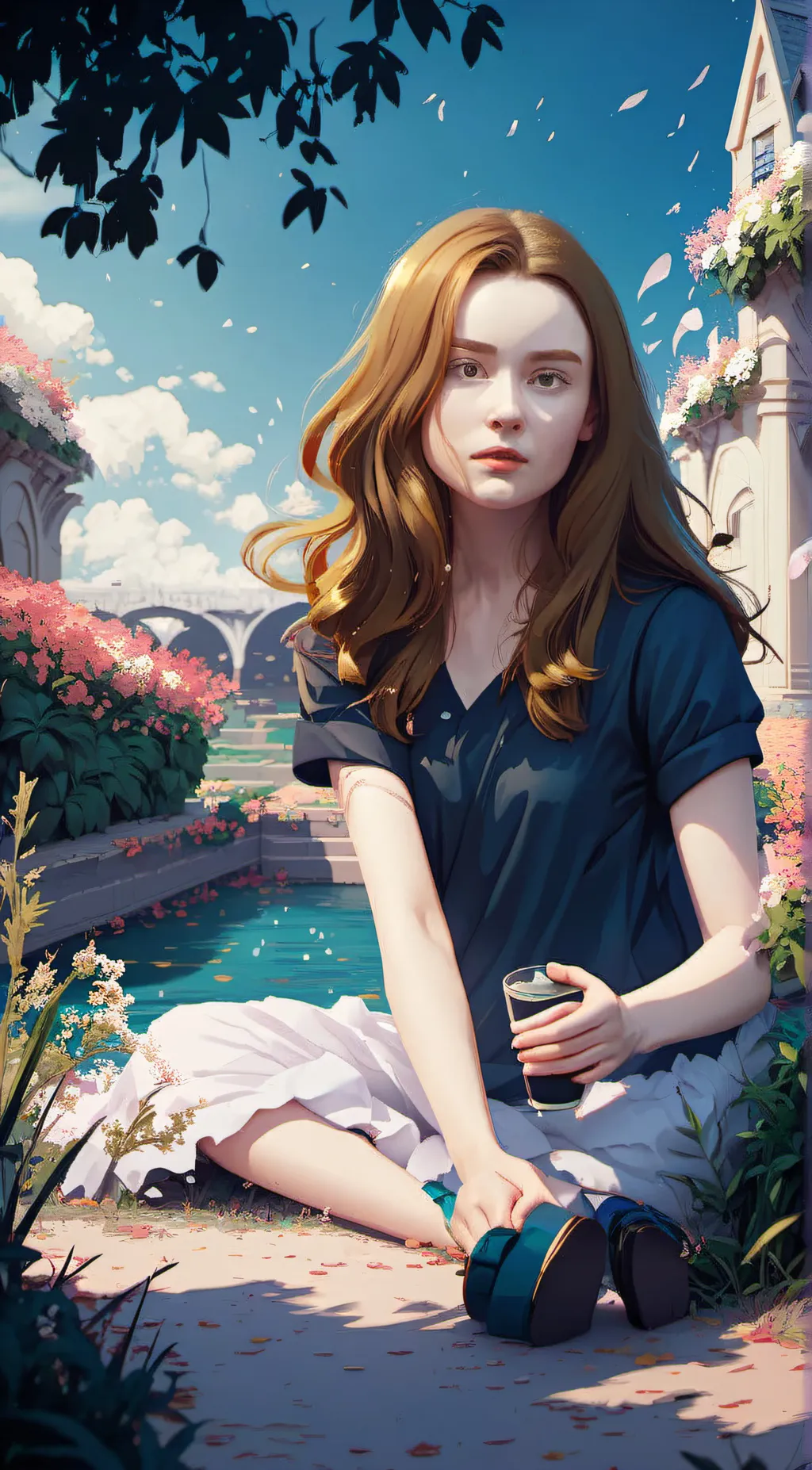 ai character: Elizabeth  background