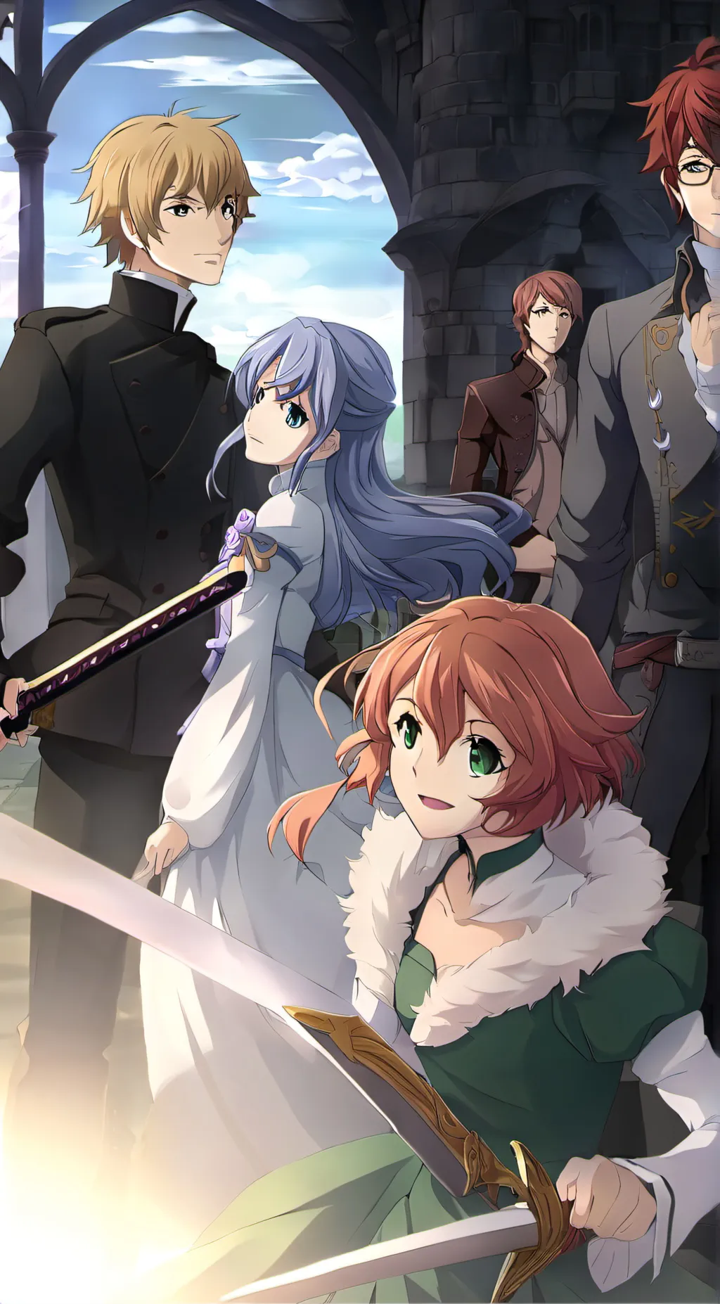 ai character:  team melakana background