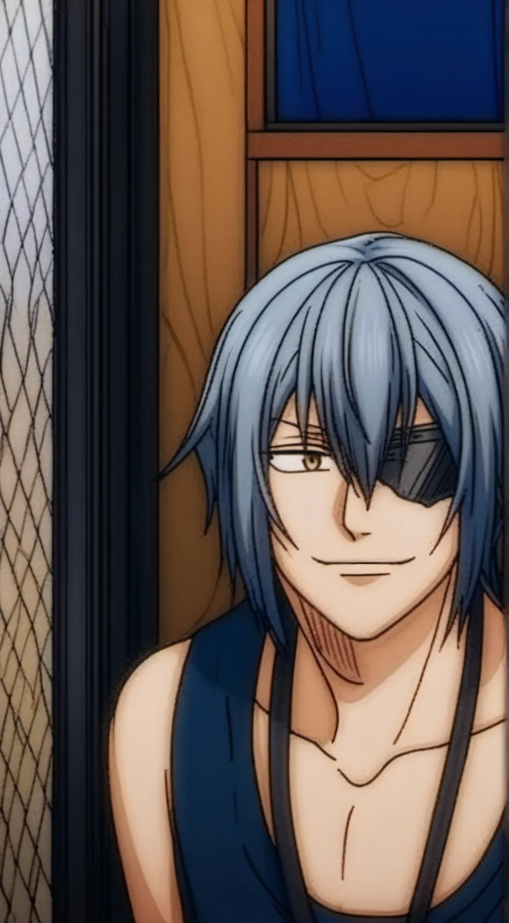 ai character: gay  background