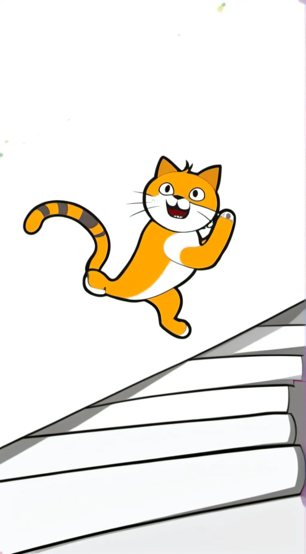 ai character: Scratch cat background