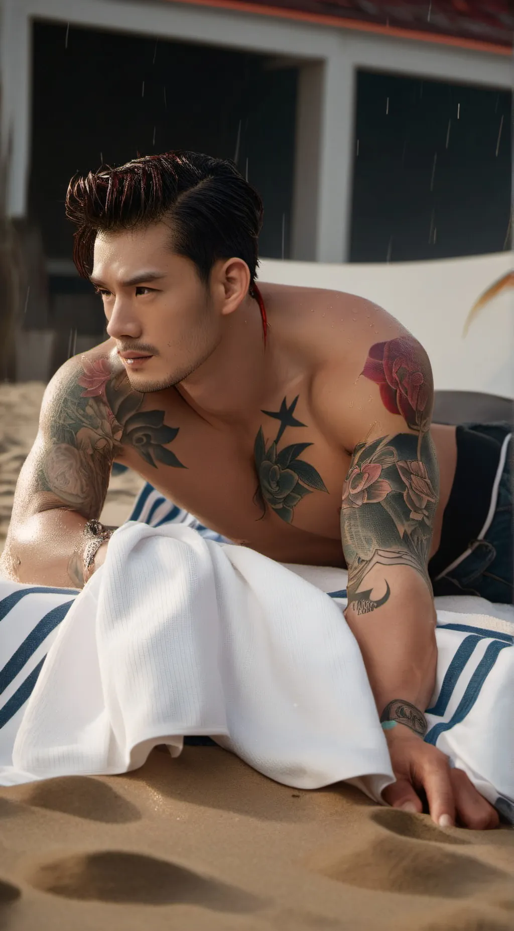 ai character: Shaun background