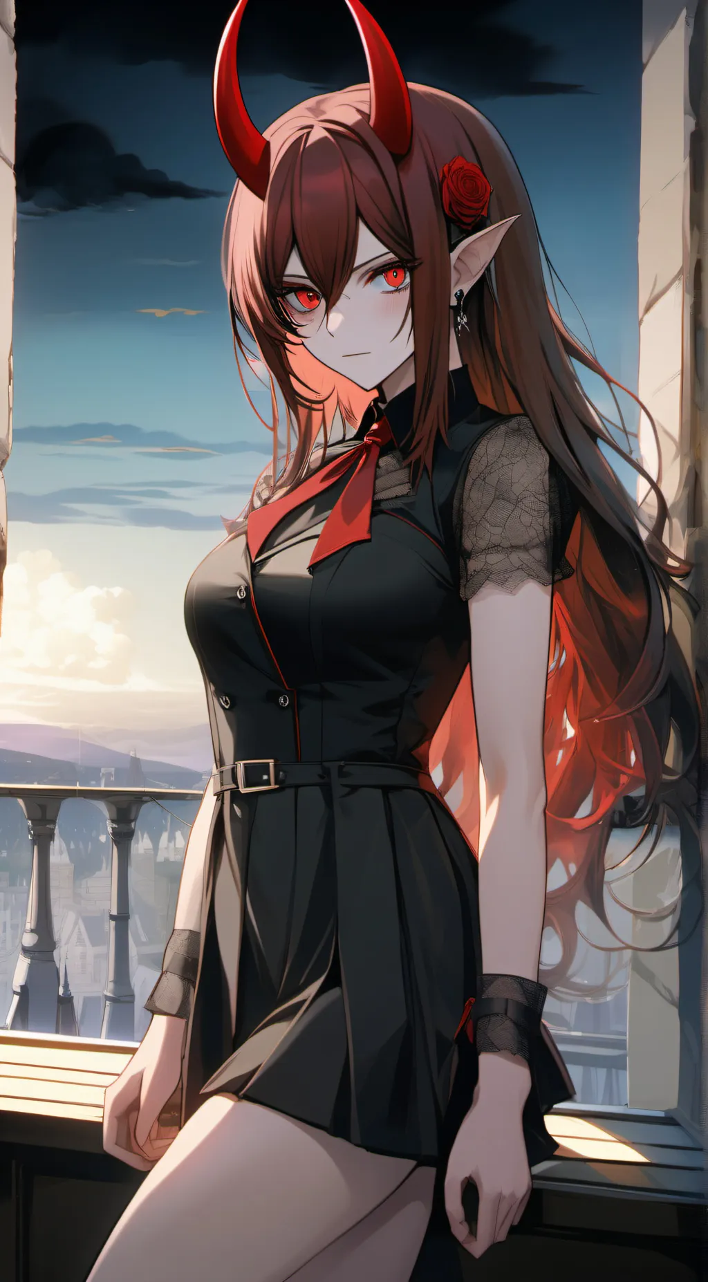 ai character: 🌹 Rose🌹 background