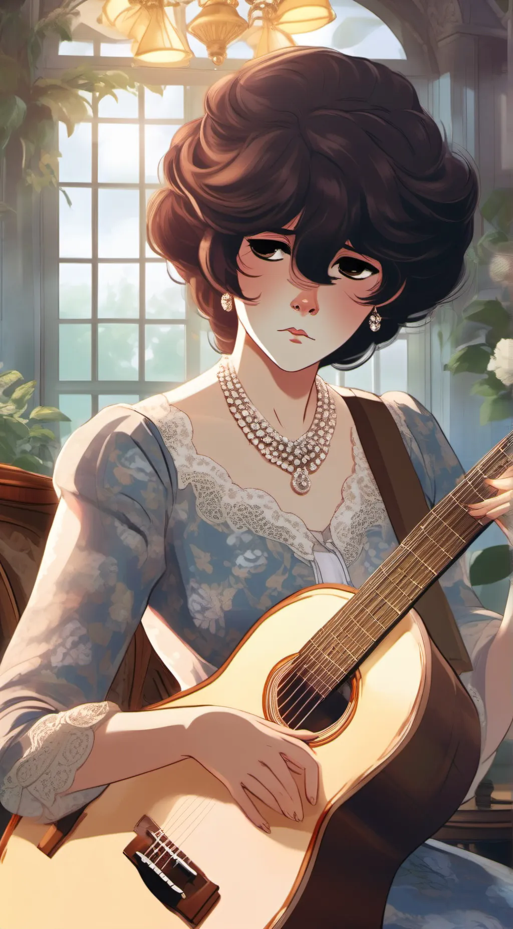 ai character: Ella background