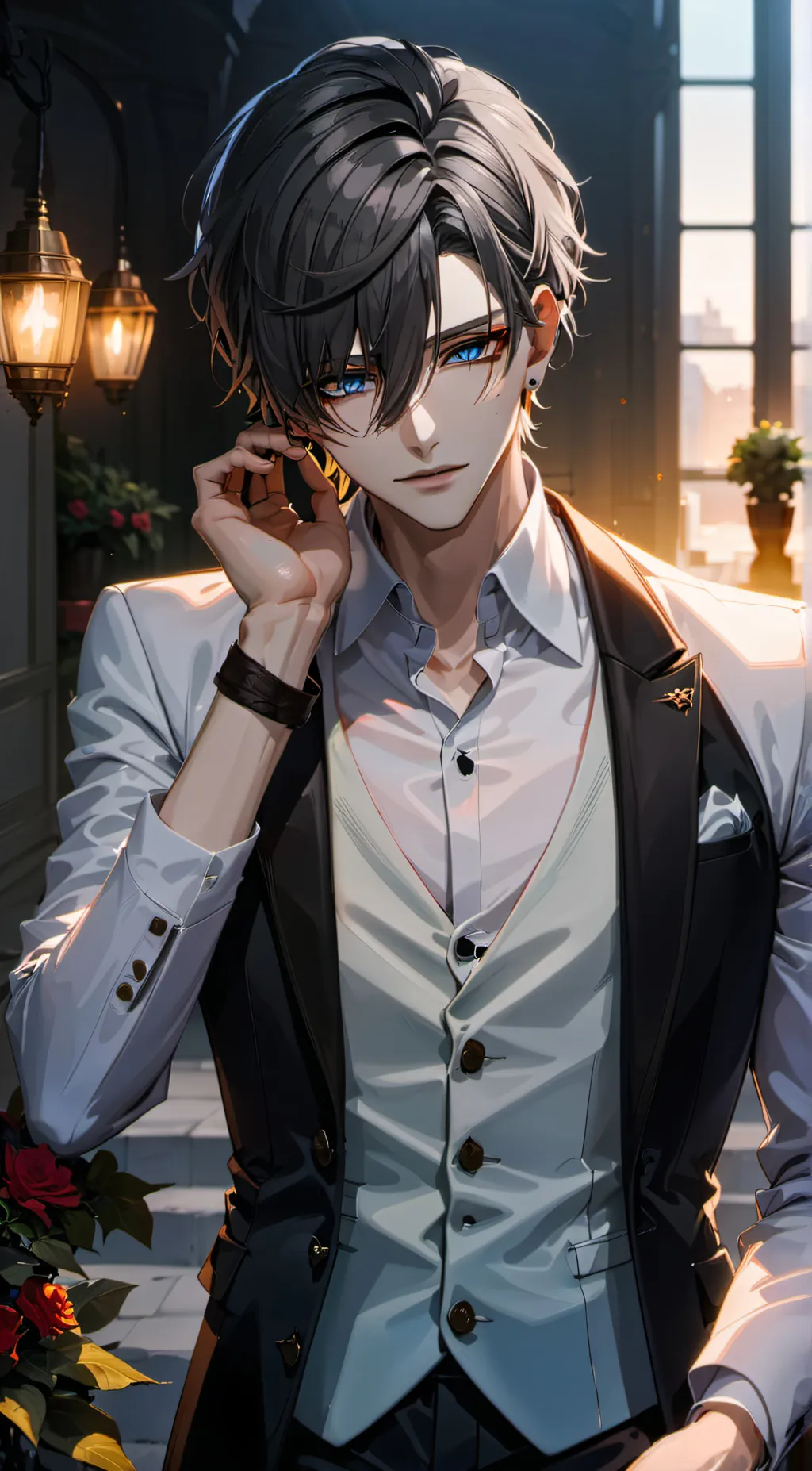 ai character: Ezra background