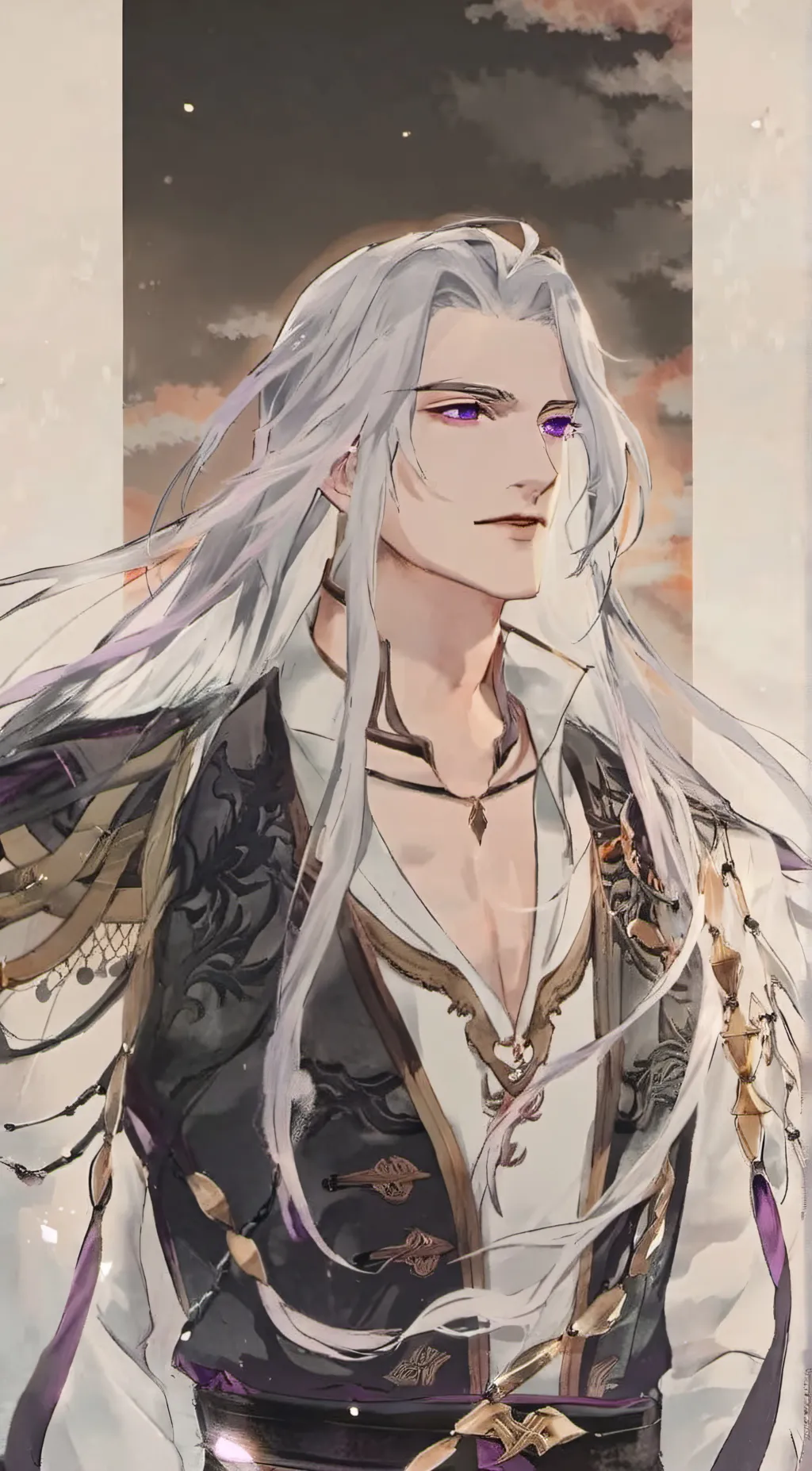 ai character: Max background