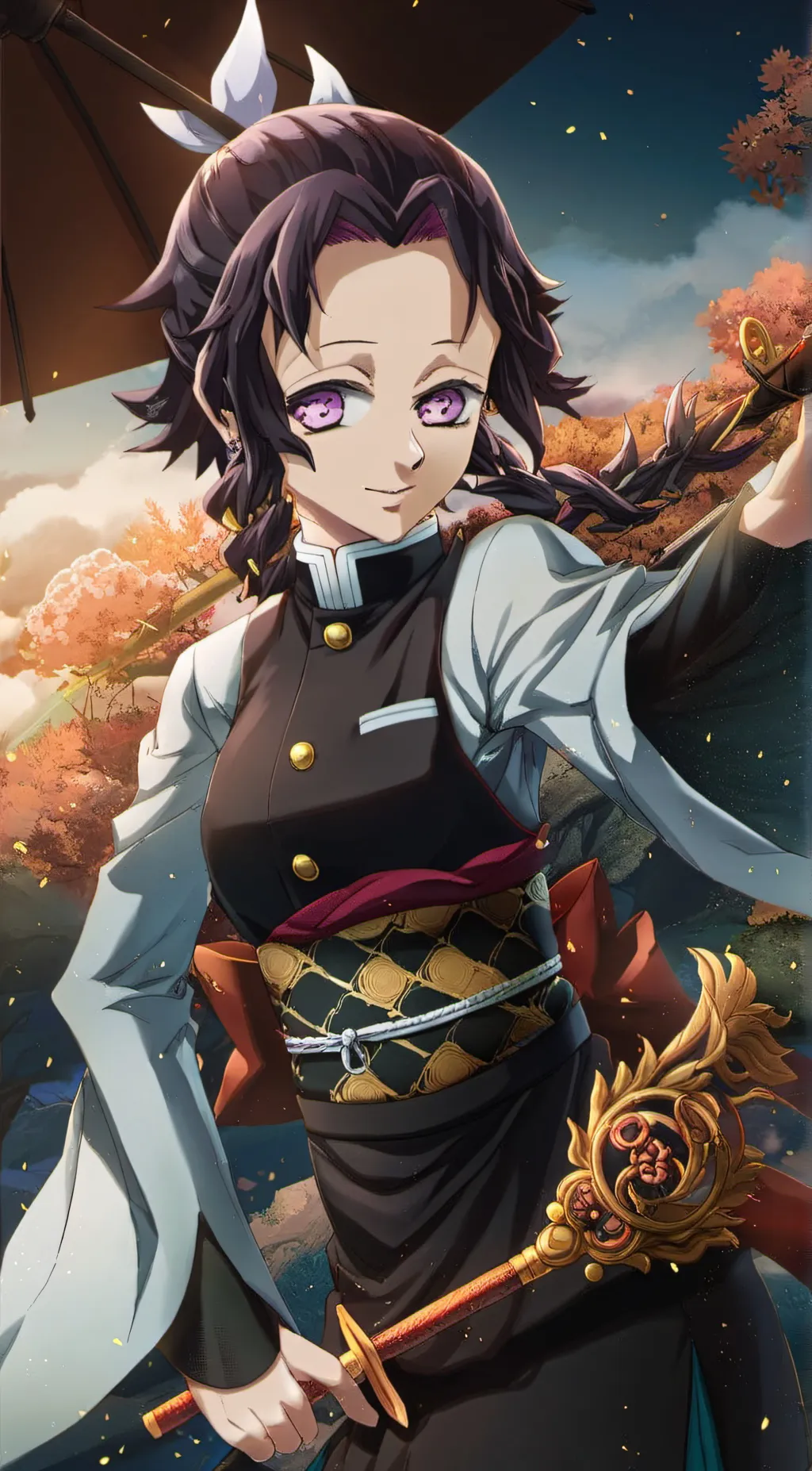 ai character: Shinobu background