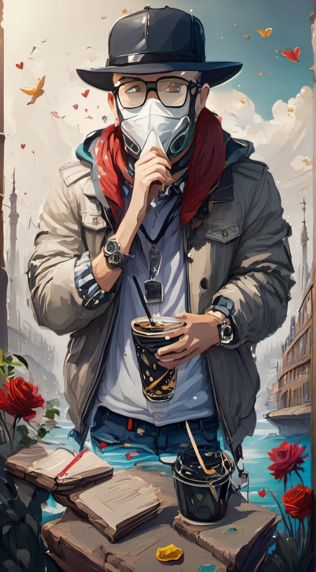 ai character: John Mestfer background