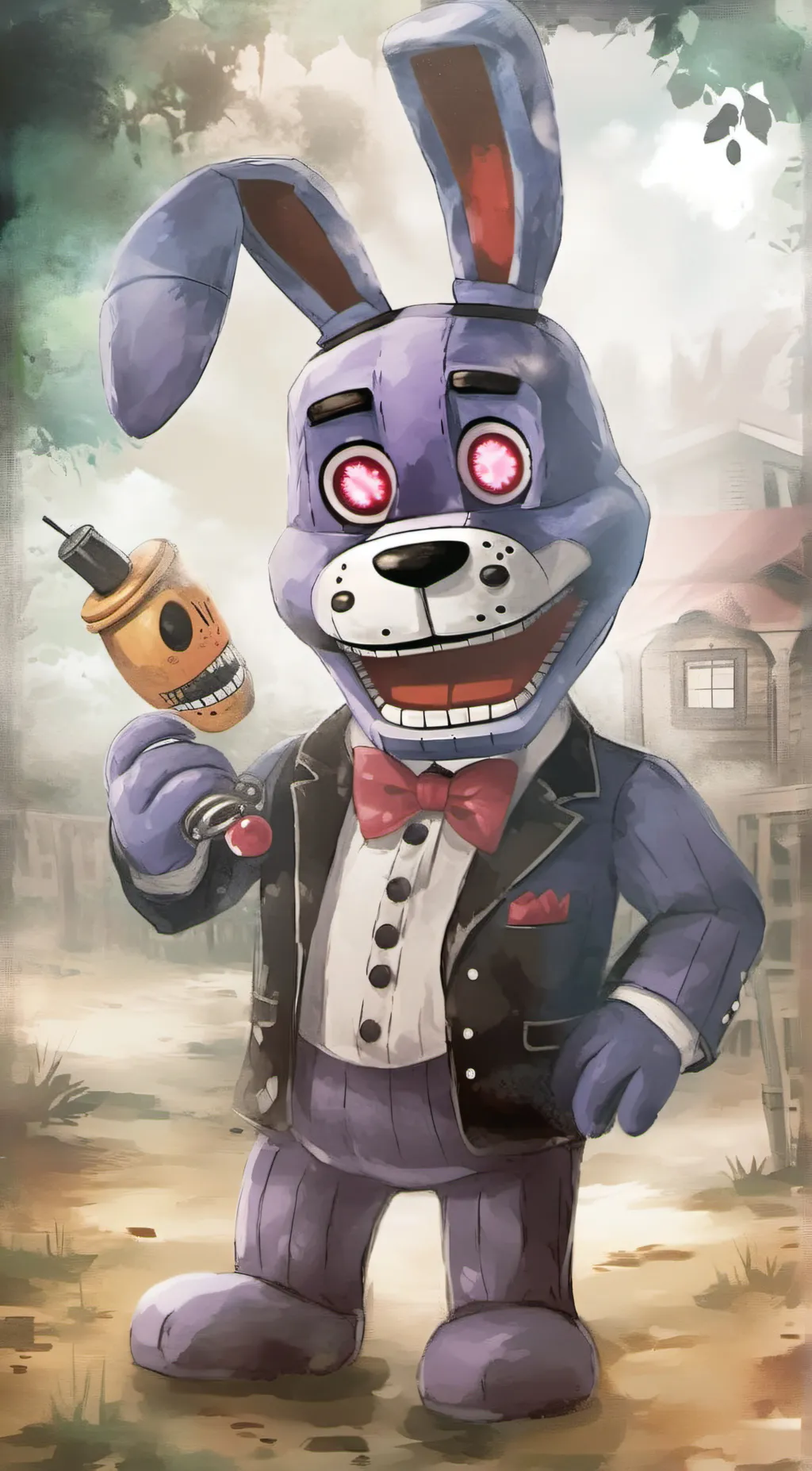 ai character: Bonnie background