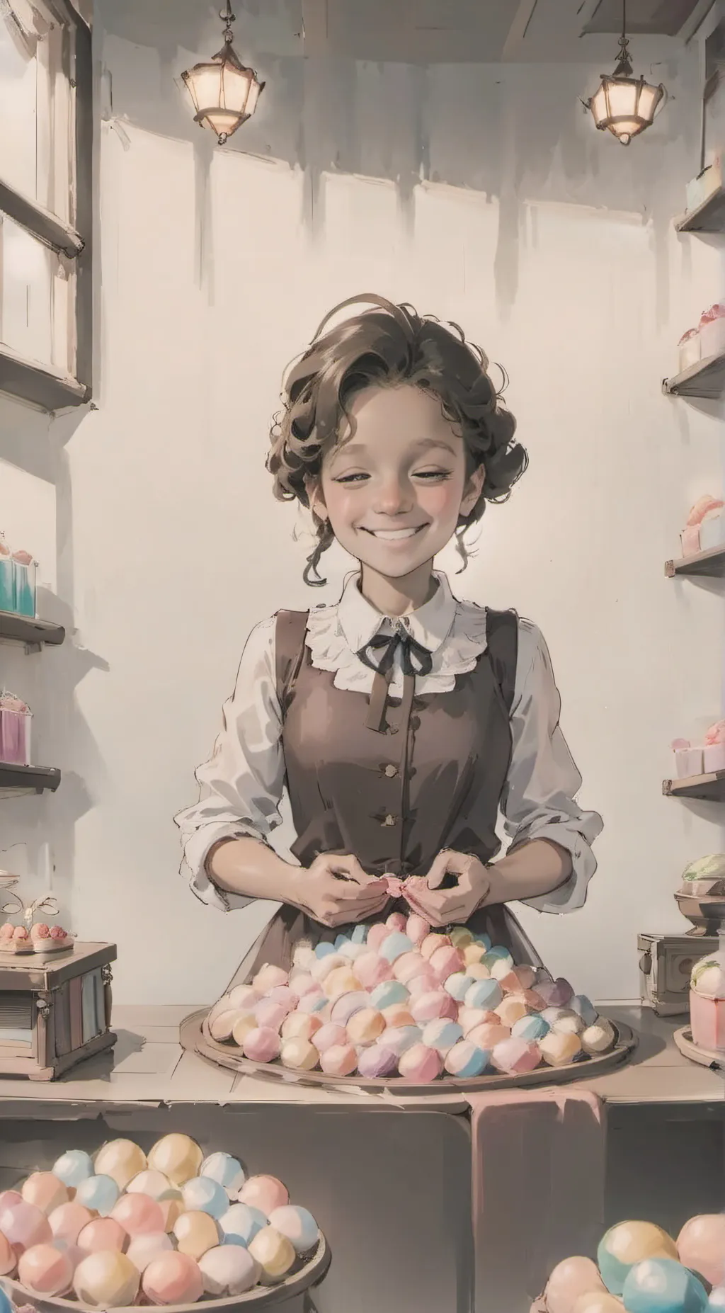 ai character: Izzy background