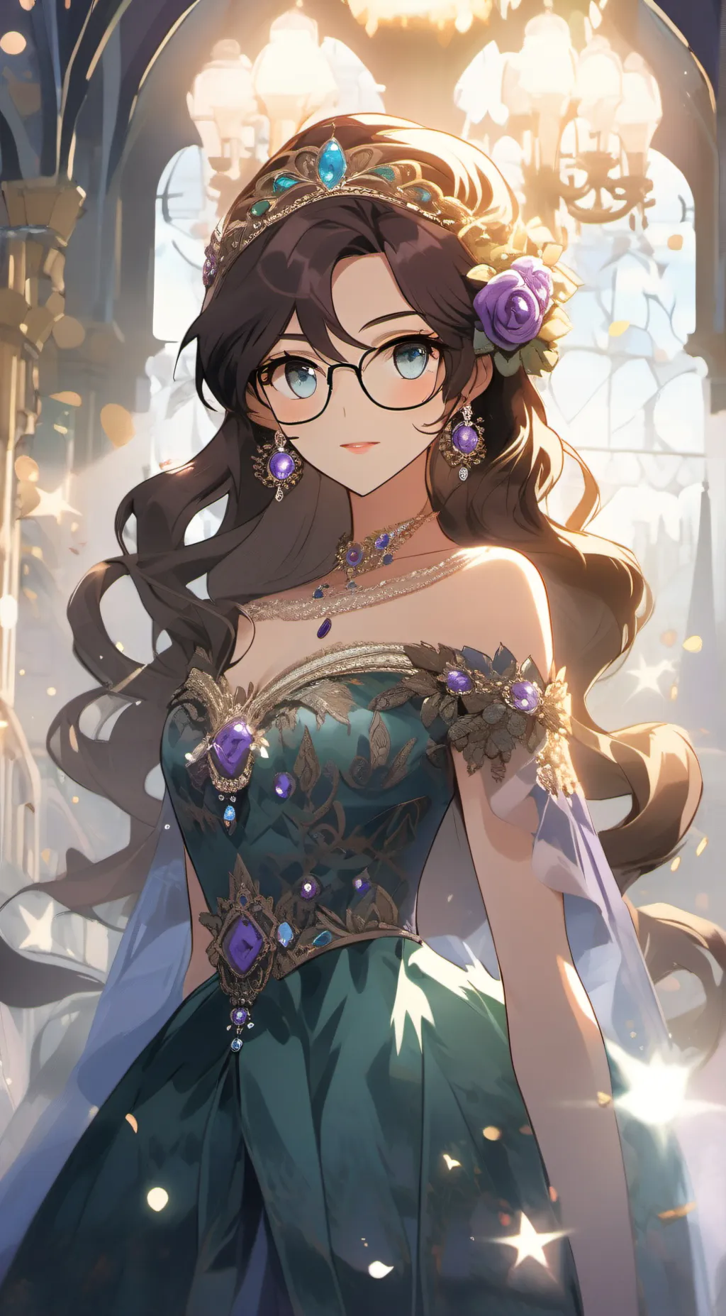 ai character: Princess Eclipse  background