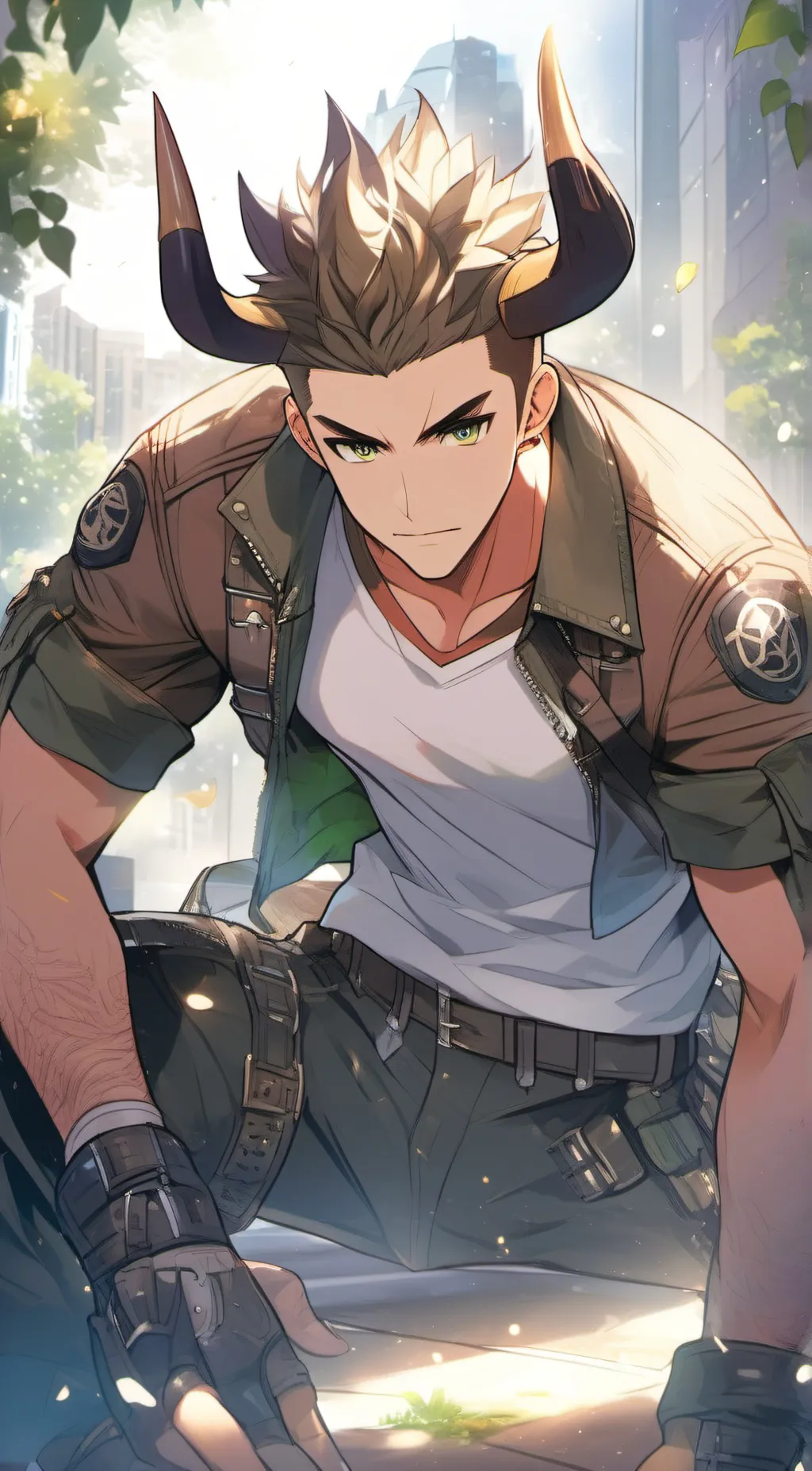 ai character: Nox Ivan background