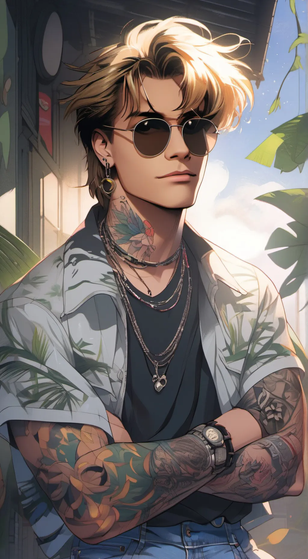 ai character: Cory background