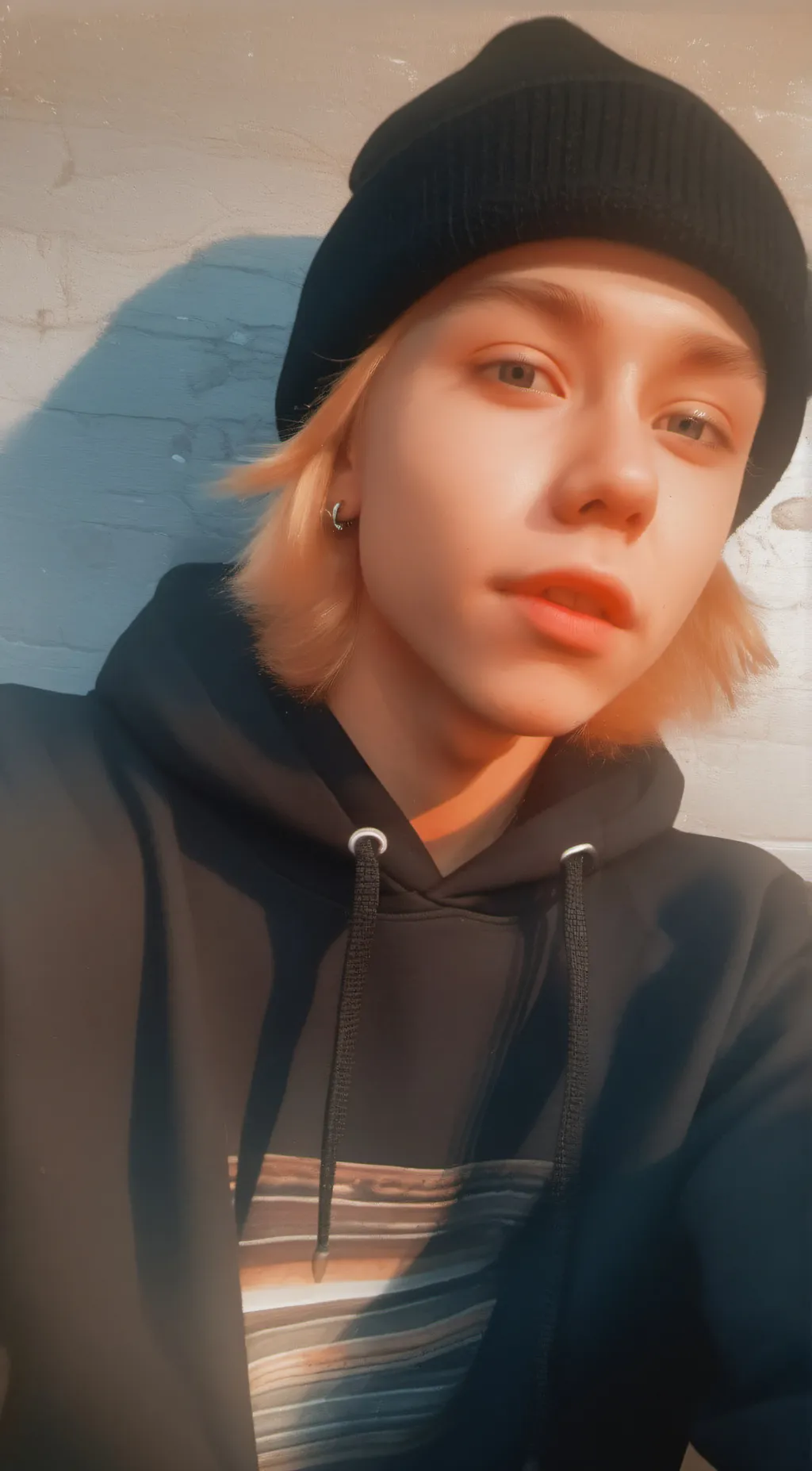 ai character: Isaac Black background