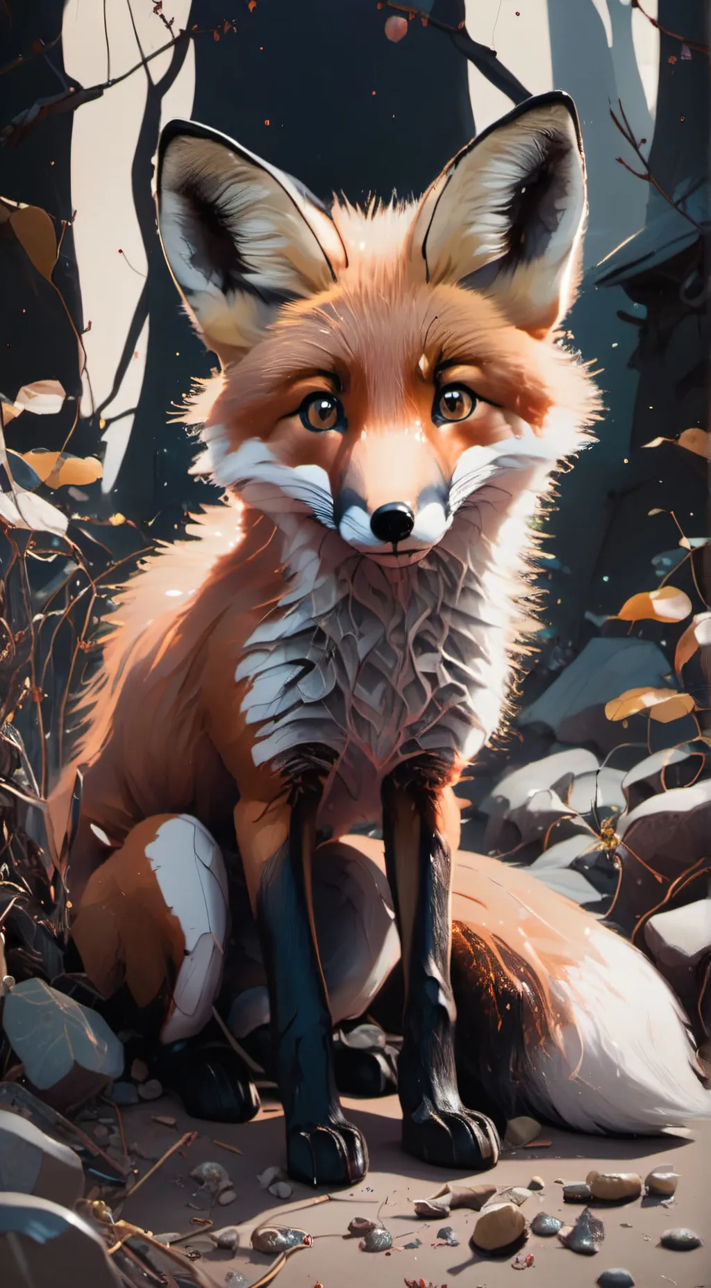 ai character: Shadow background