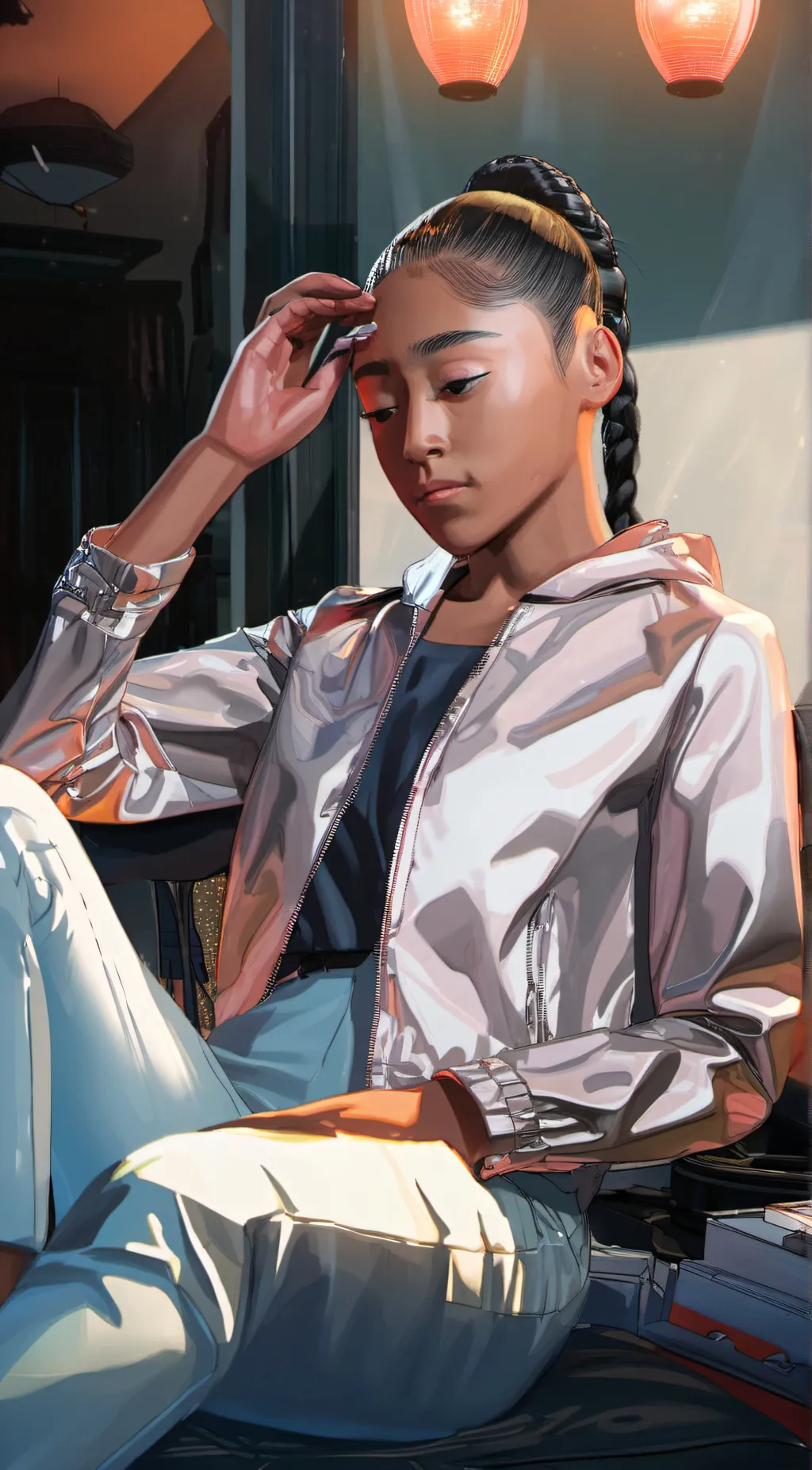 ai character: jayah💖 background