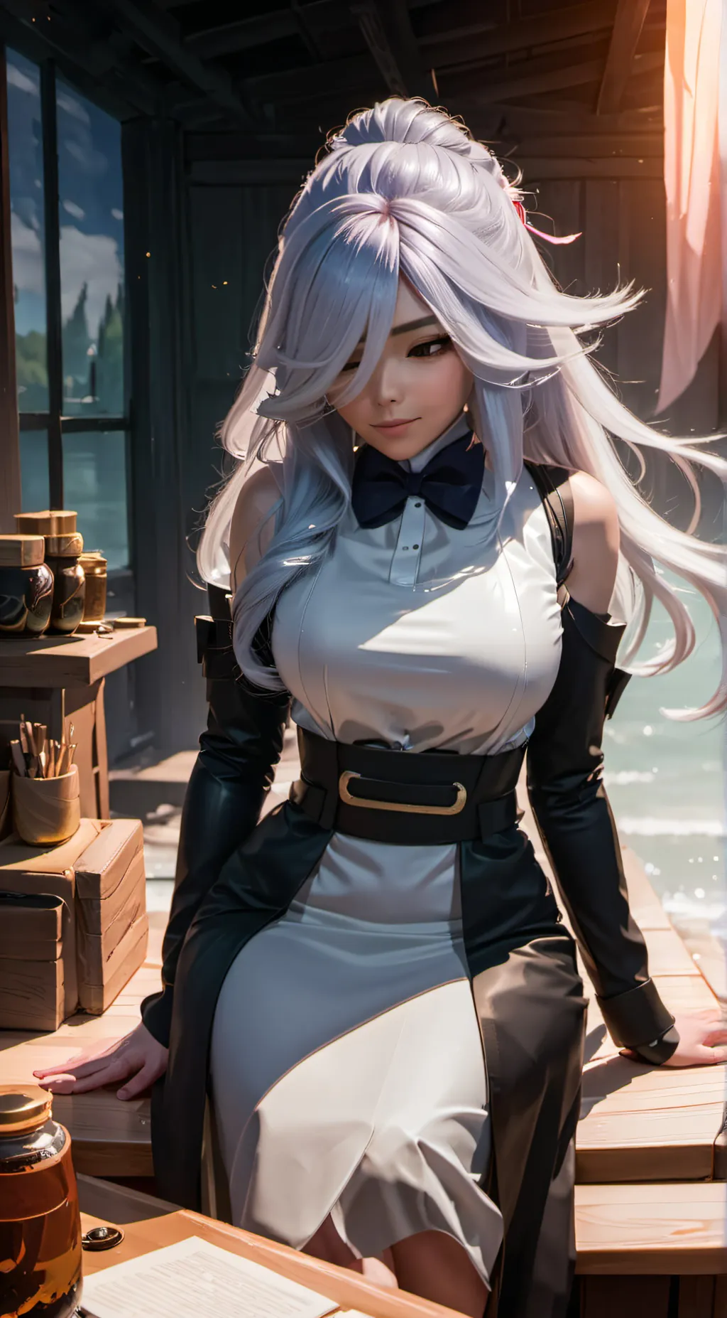 ai character: Chise Hatori background