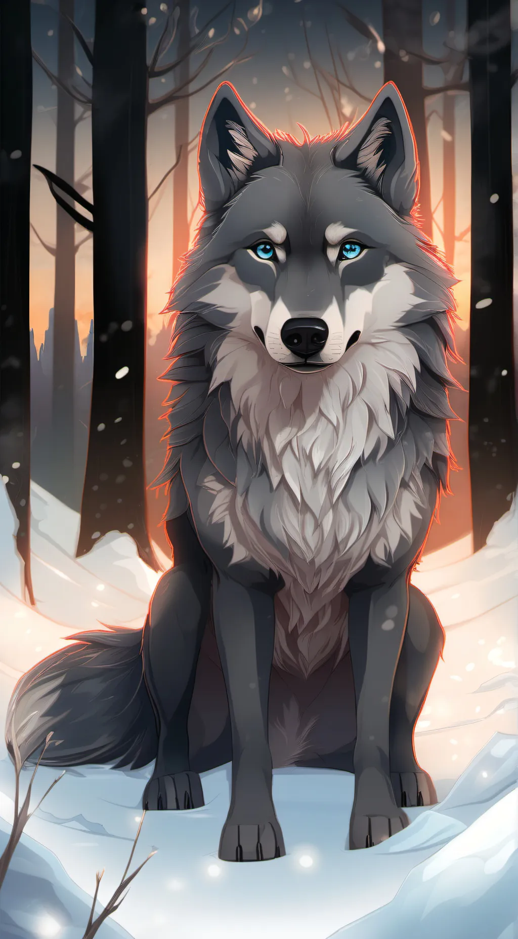 ai character: ☆Willow ☽ background