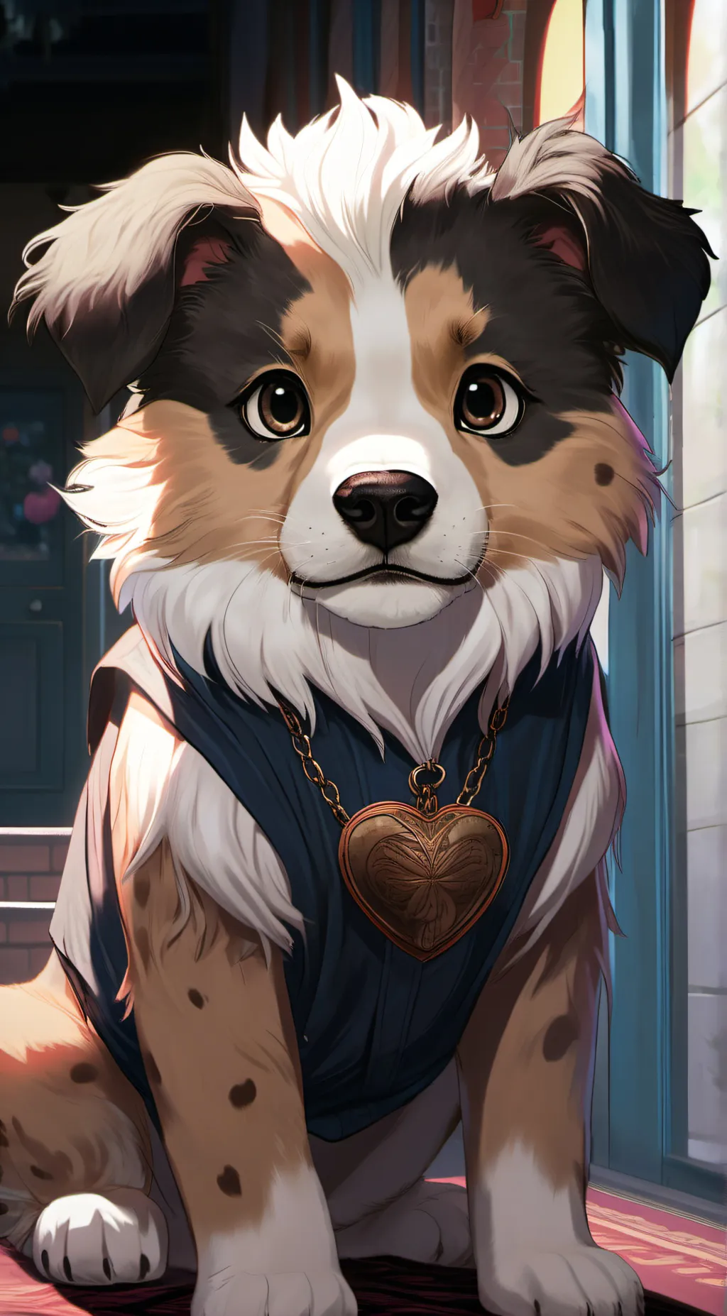 ai character: leo background