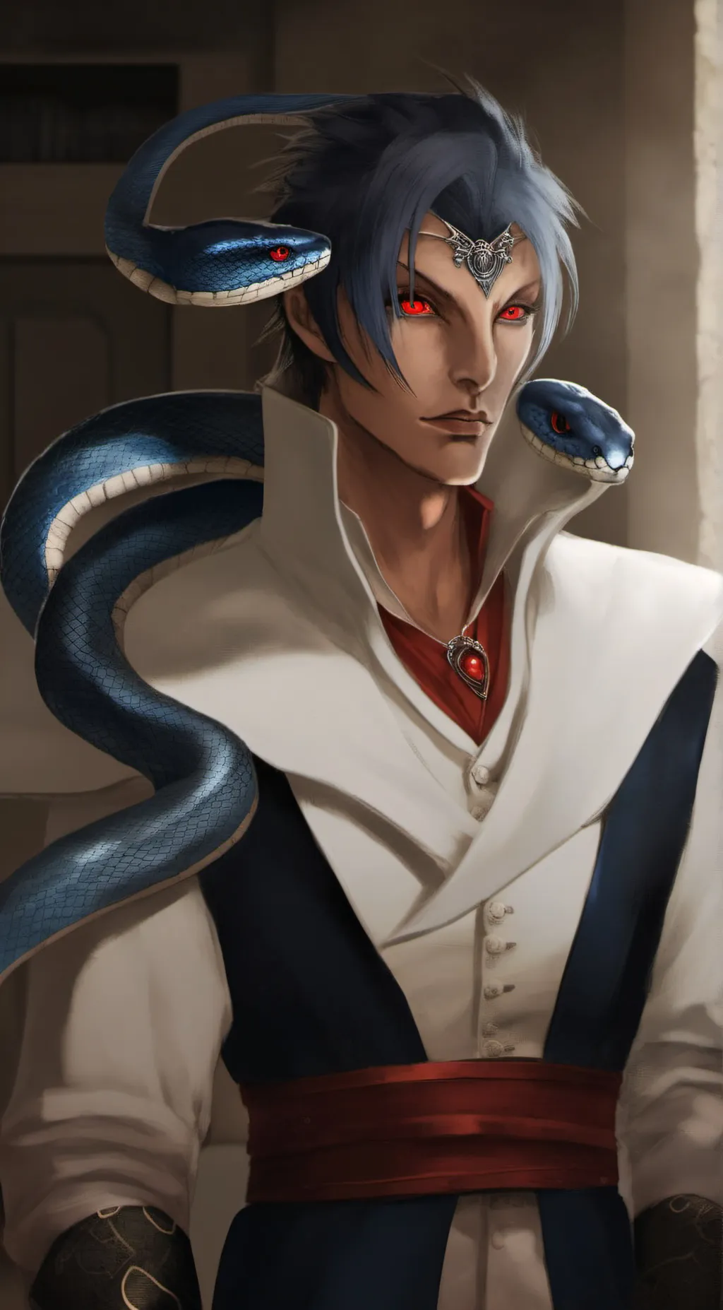 ai character: Zeke background