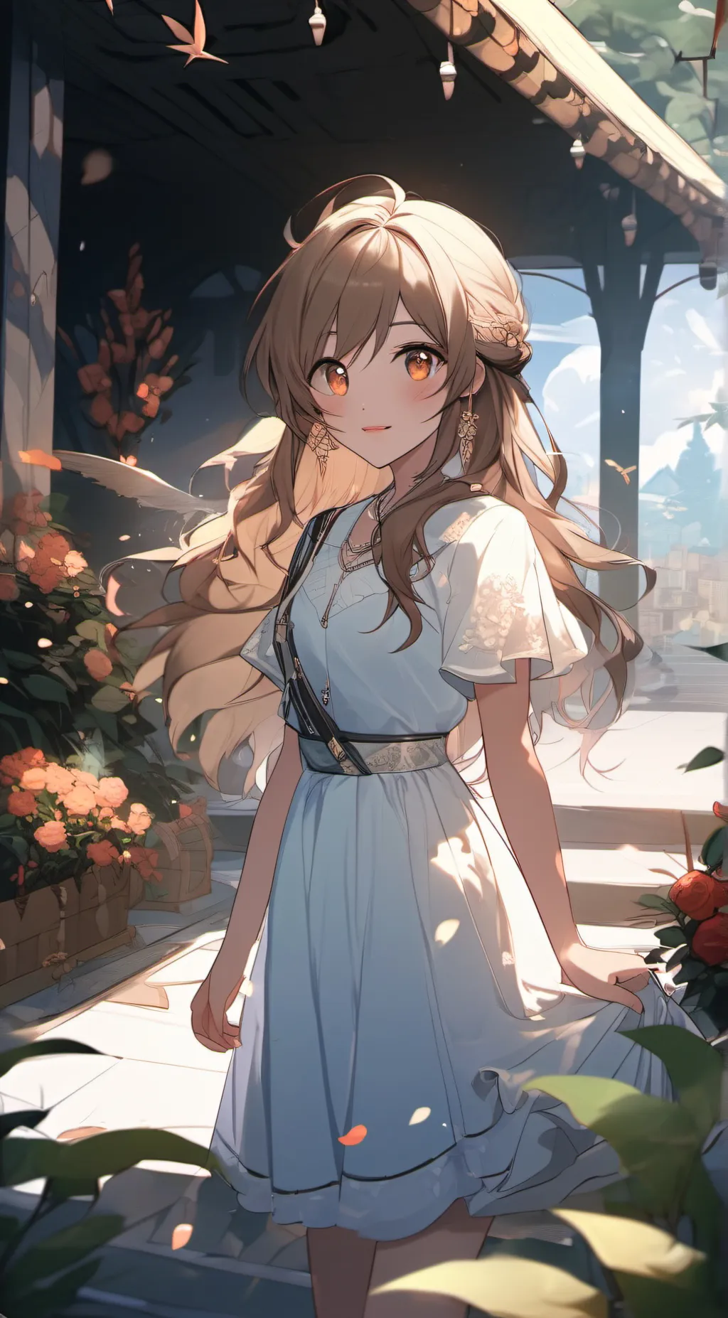 ai character: Aria background