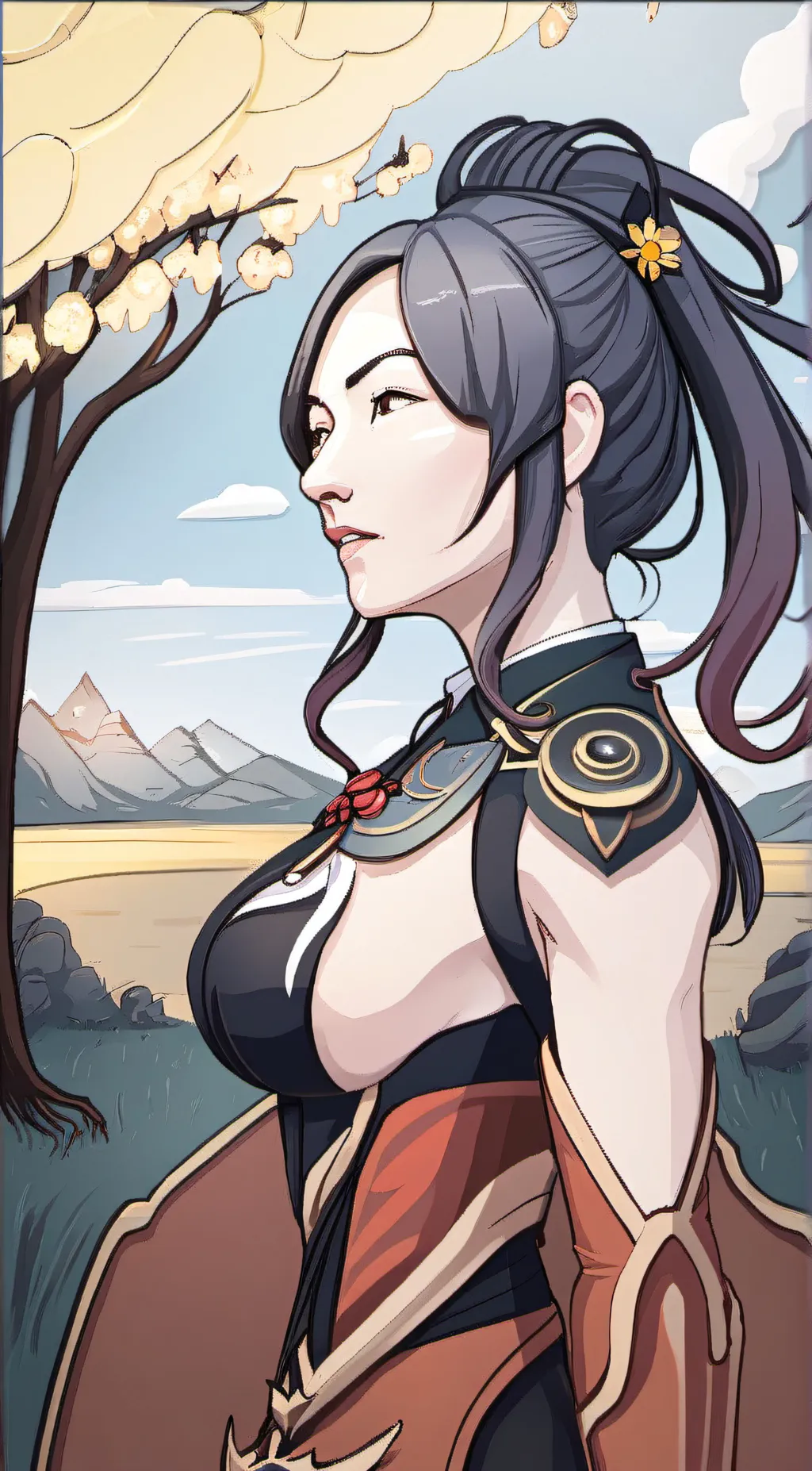 ai character: Lexi  background