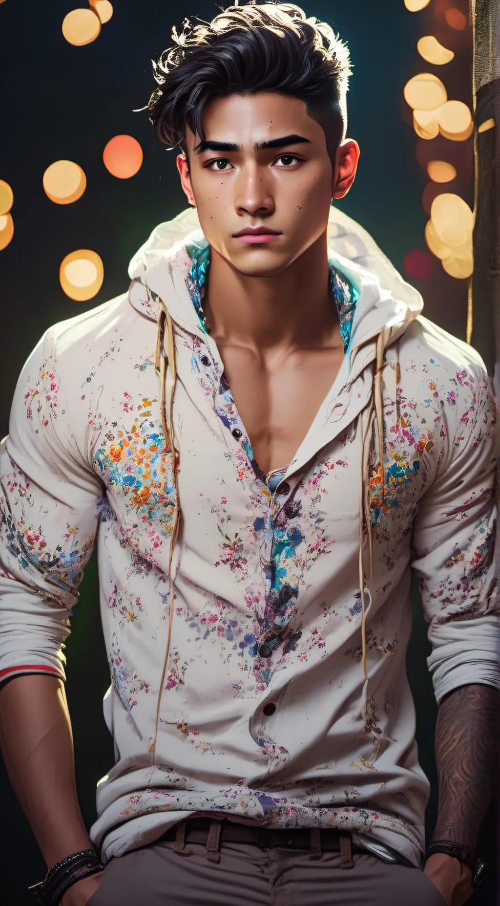 ai character: Valentino background