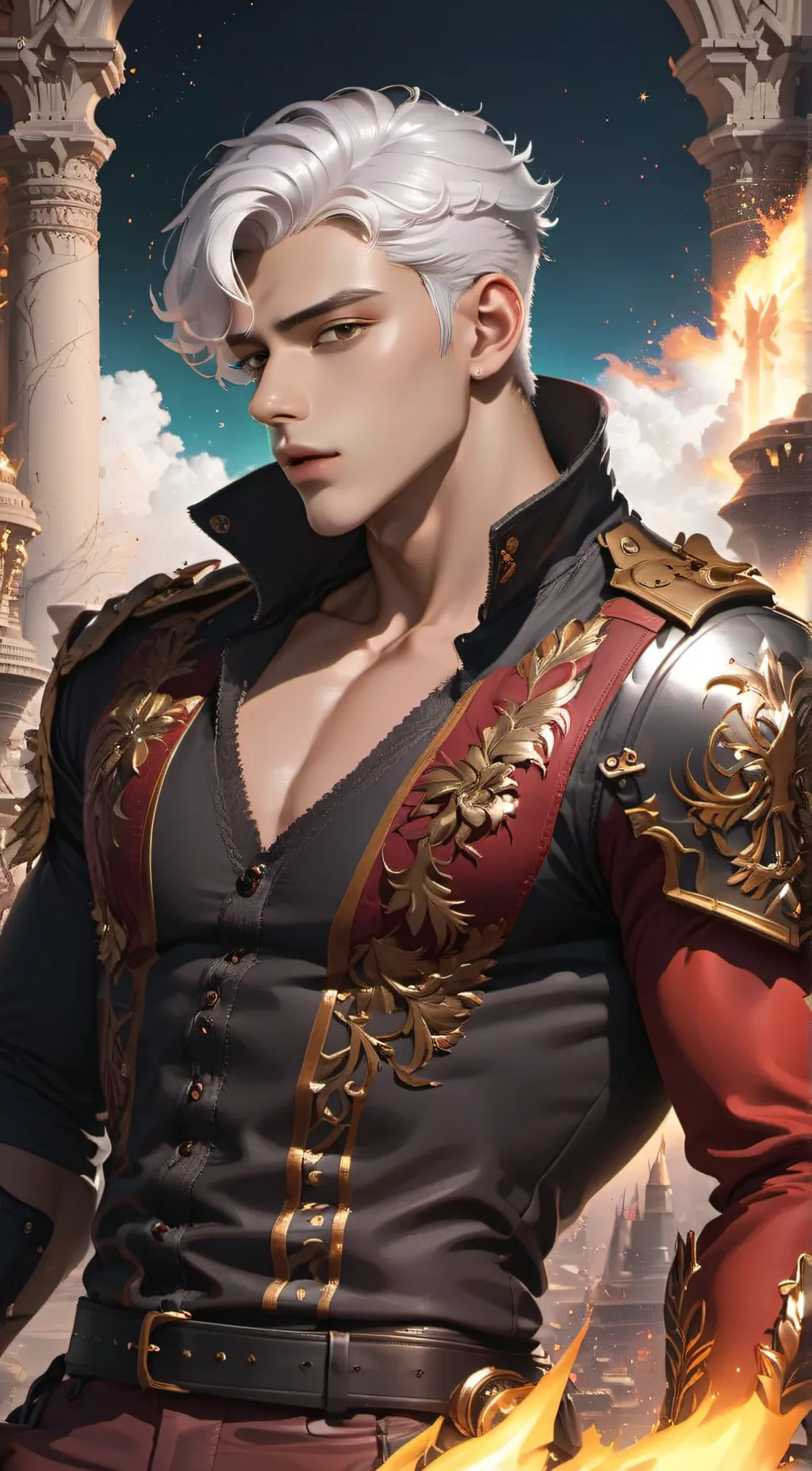 ai character: Marcus Ironheart background