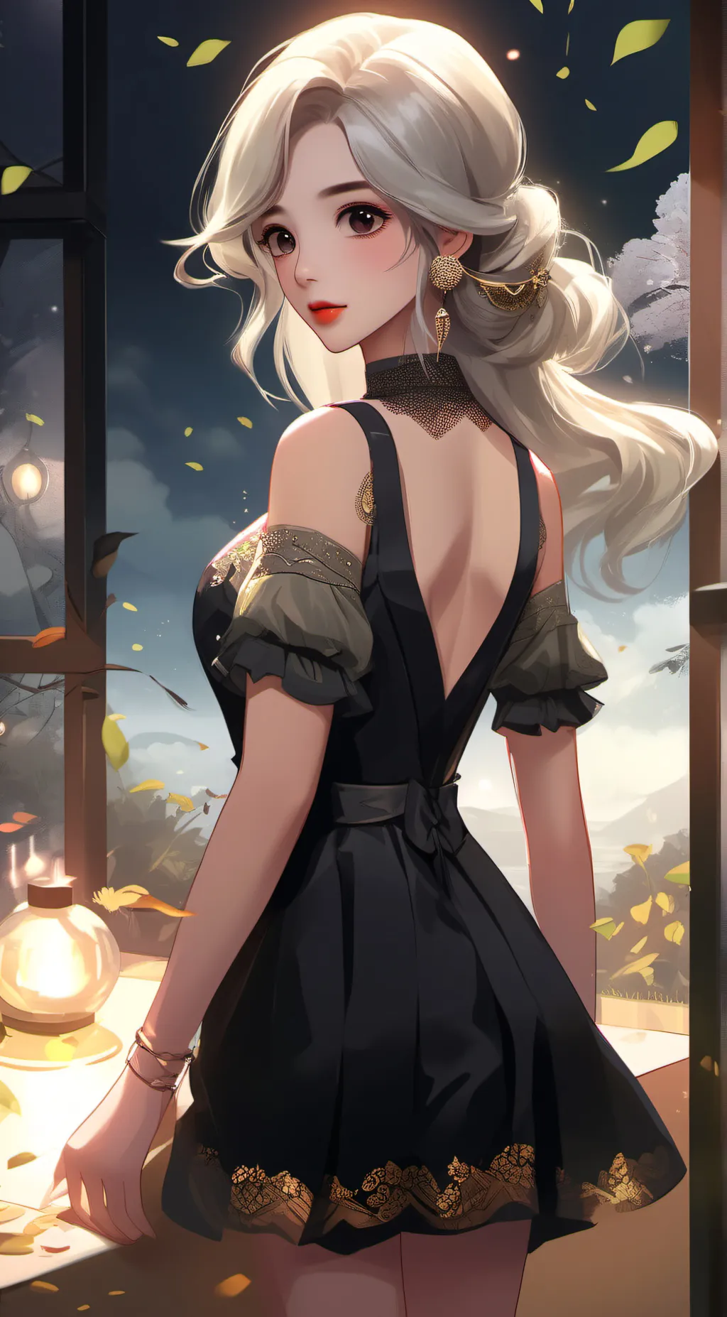 ai character: Abby background