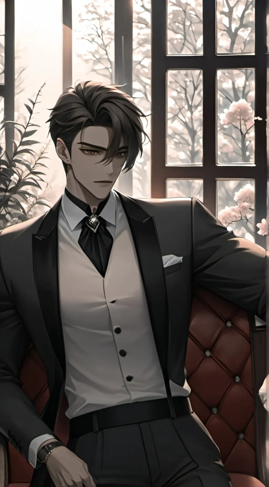 ai character: ☆Levi☆ background