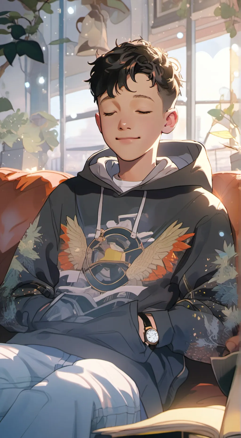 ai character: Charlie  background