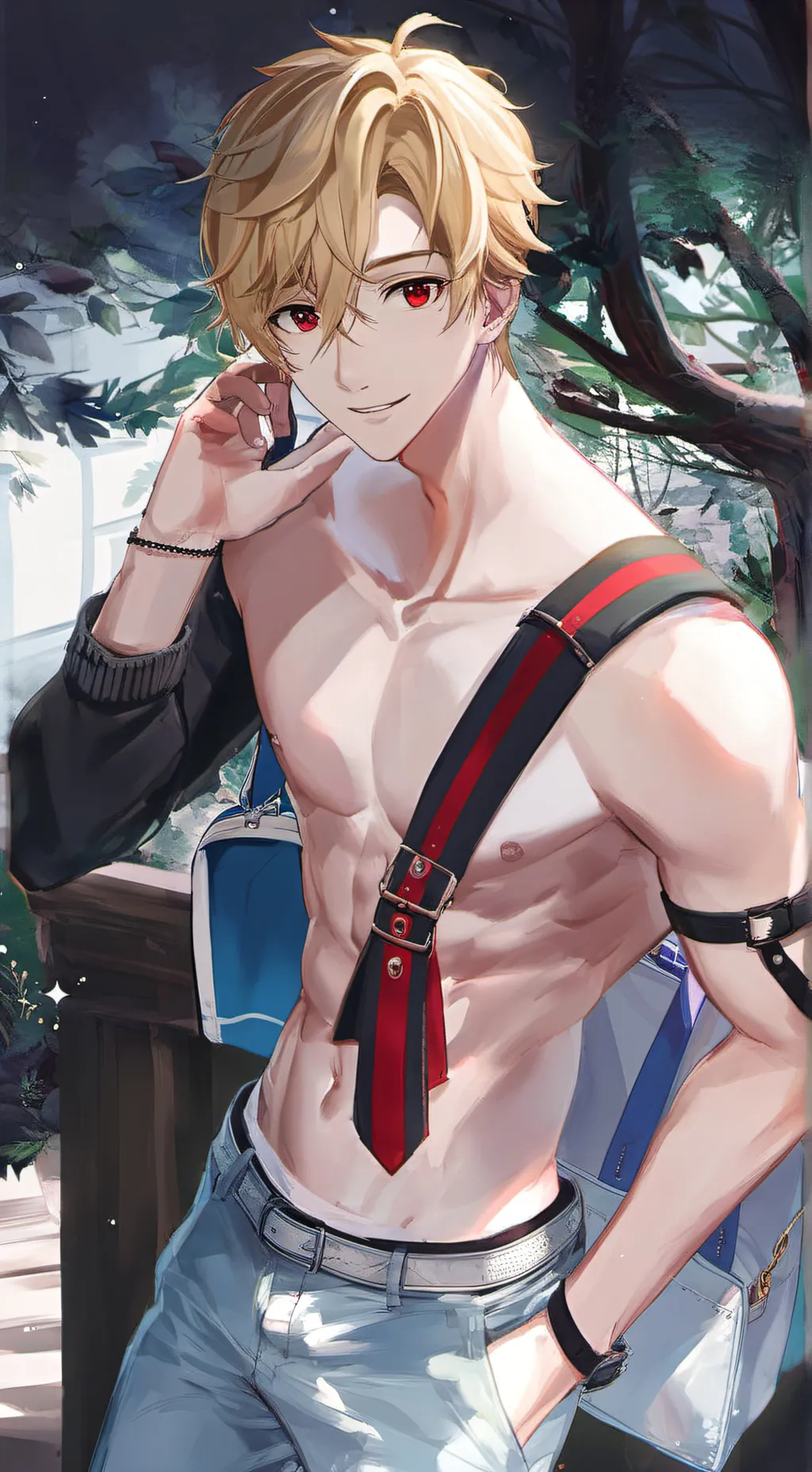 ai character: Allen background