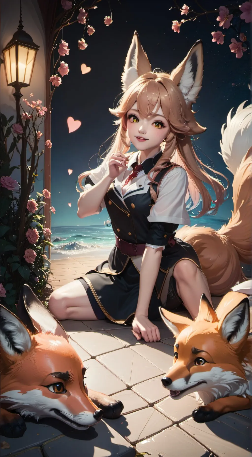 ai character: 111 background