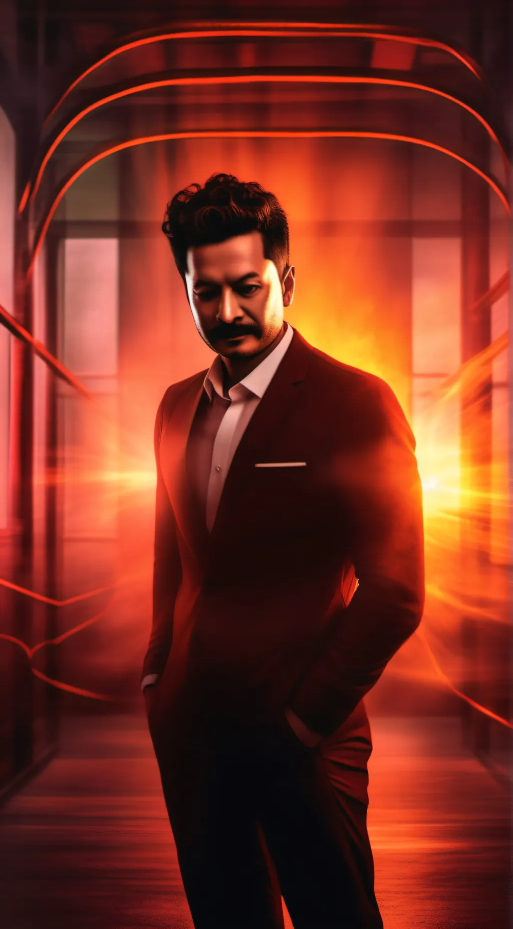 ai character: The physco Jake background