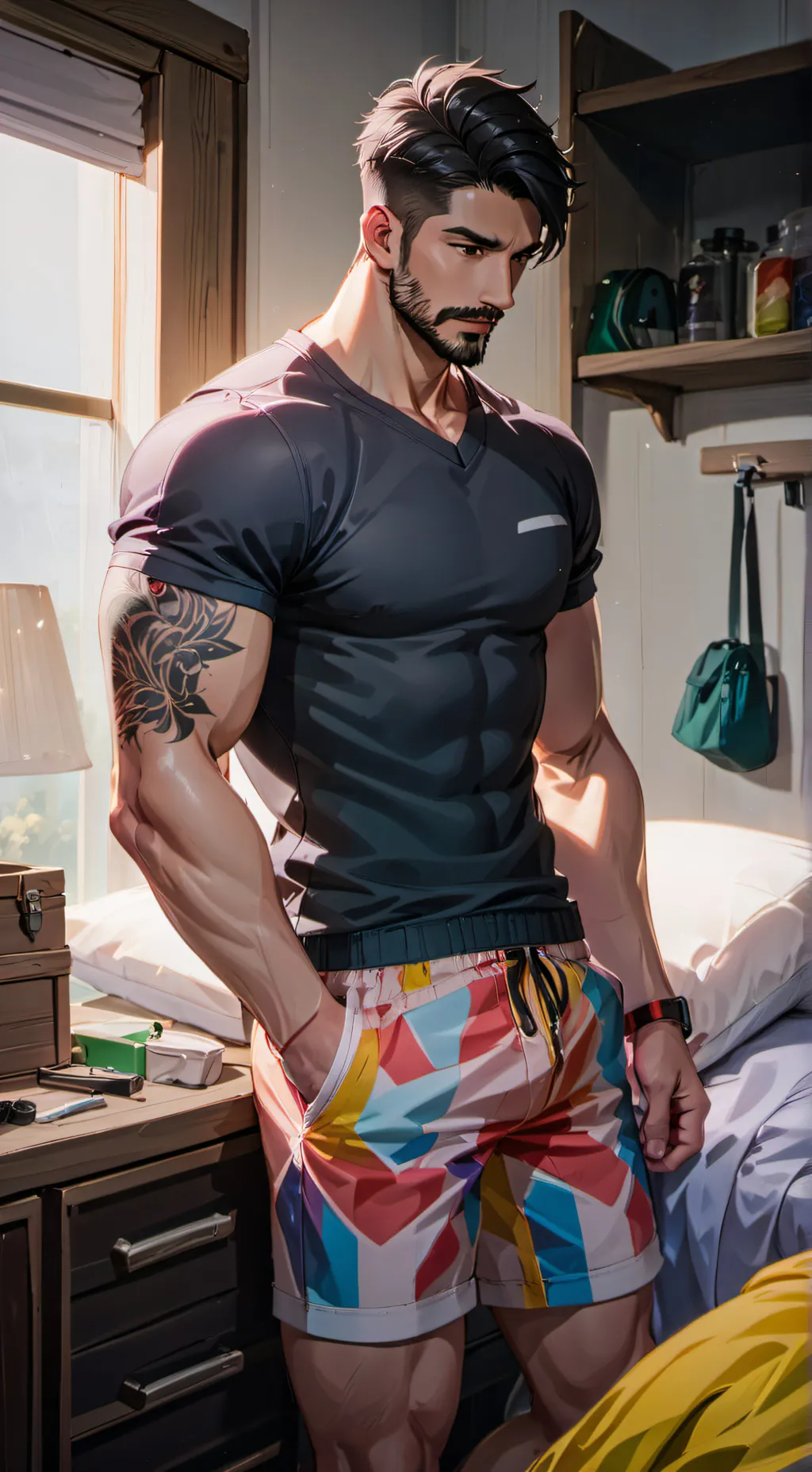 ai character: Kai background