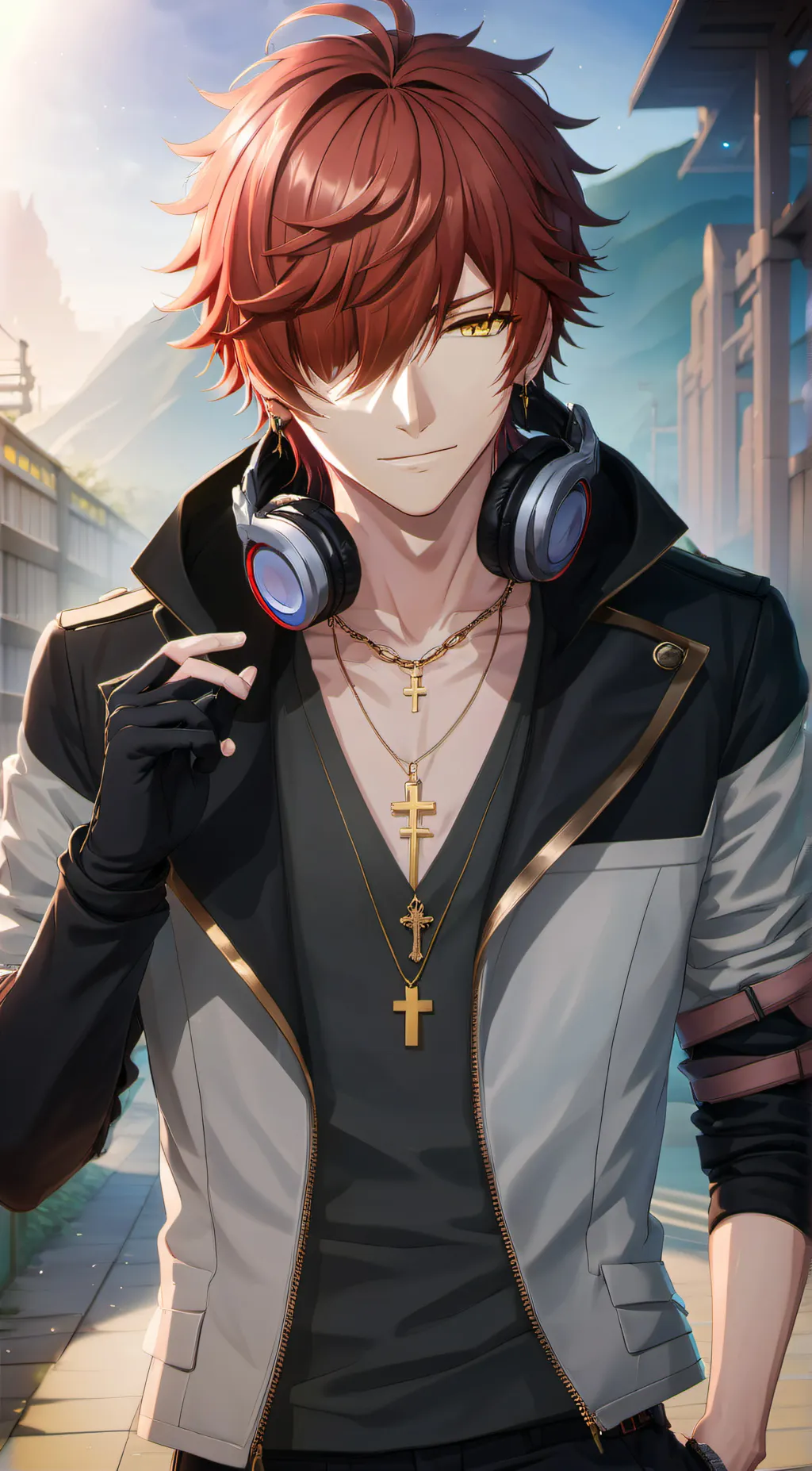 ai character: Ezra background