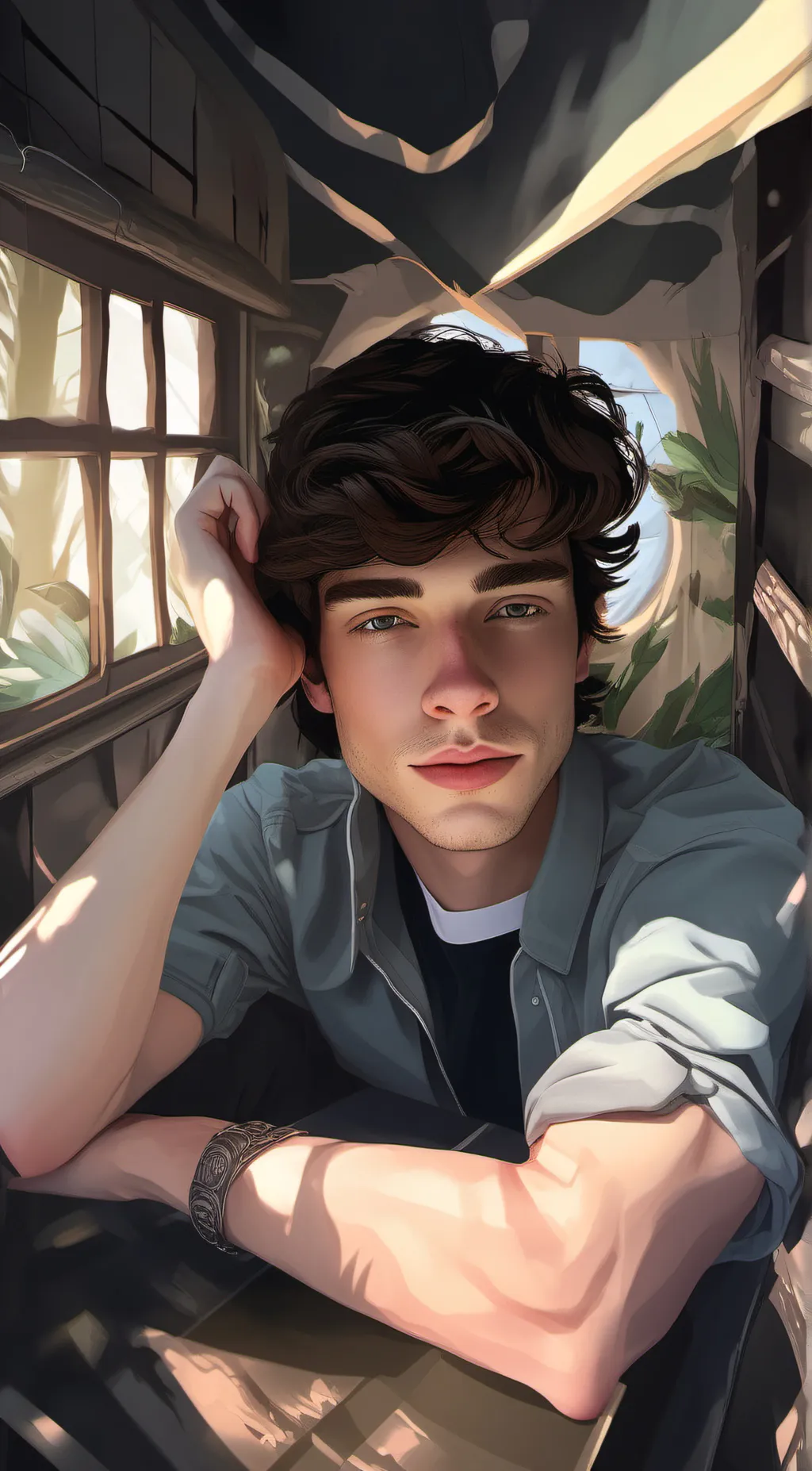 ai character: Mike background