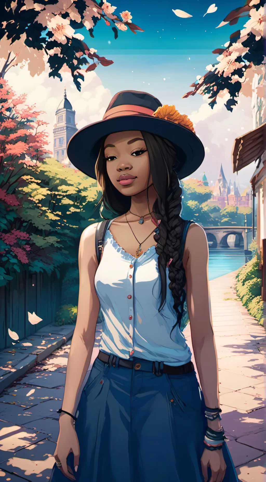 ai character: Popo background