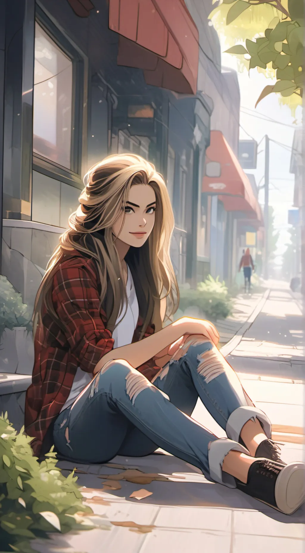 ai character: Eve Clay background