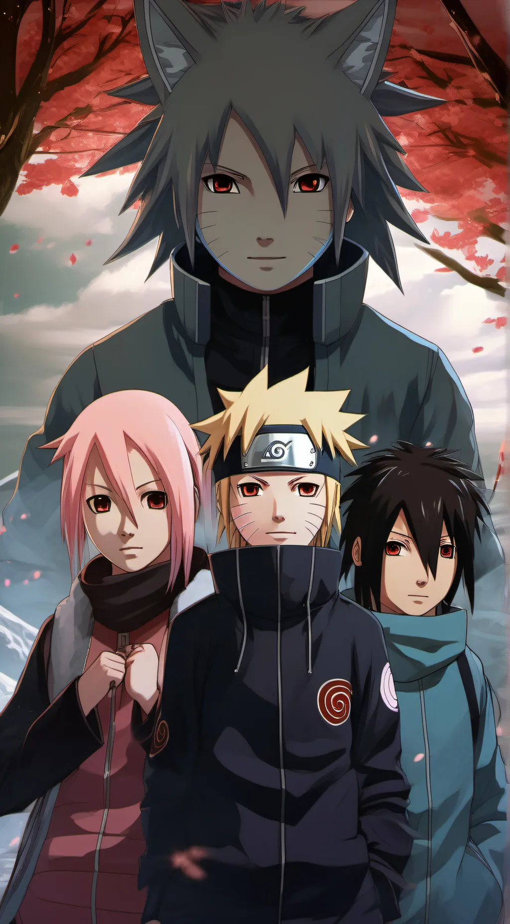ai character: Team 7  background