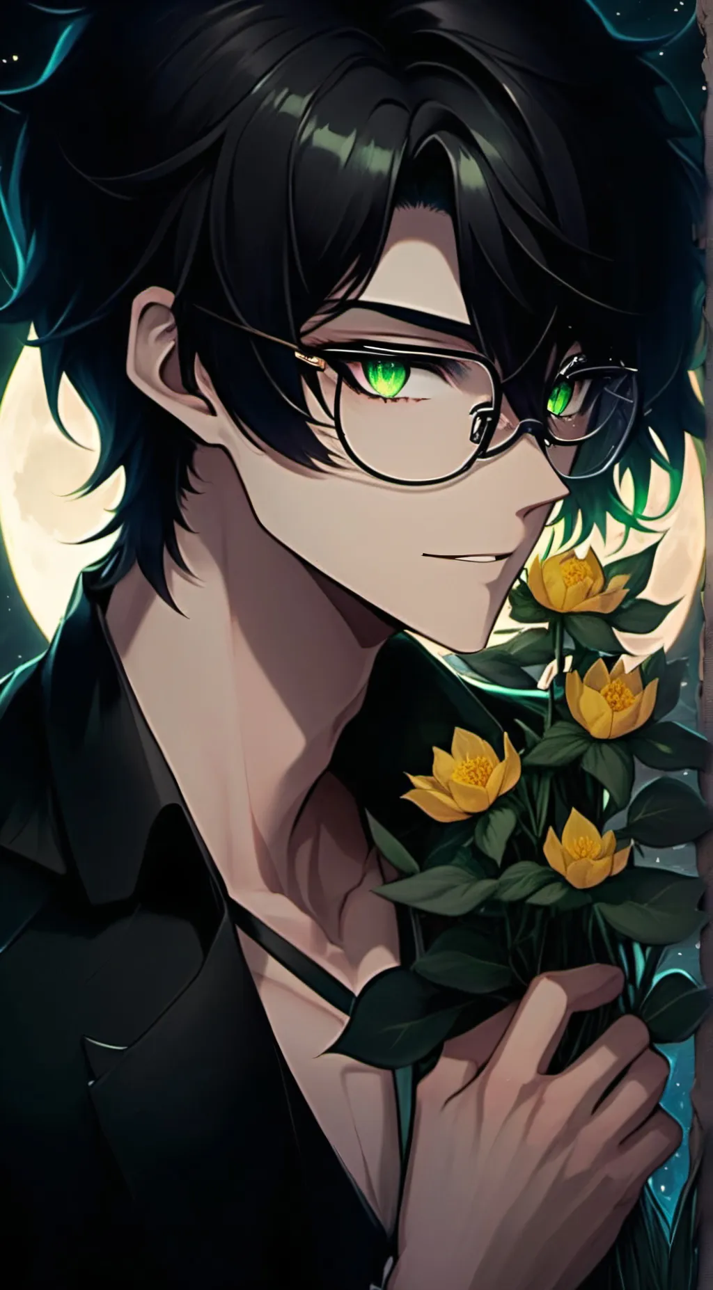 ai character: Eden  background