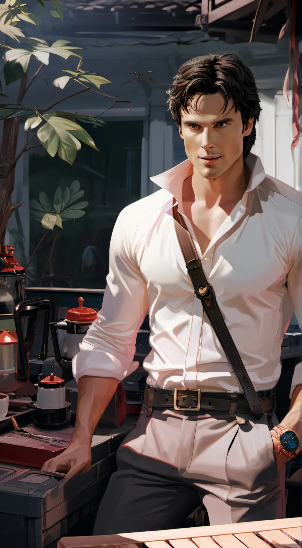 Talkie AI - Chat with Damon Salvatore