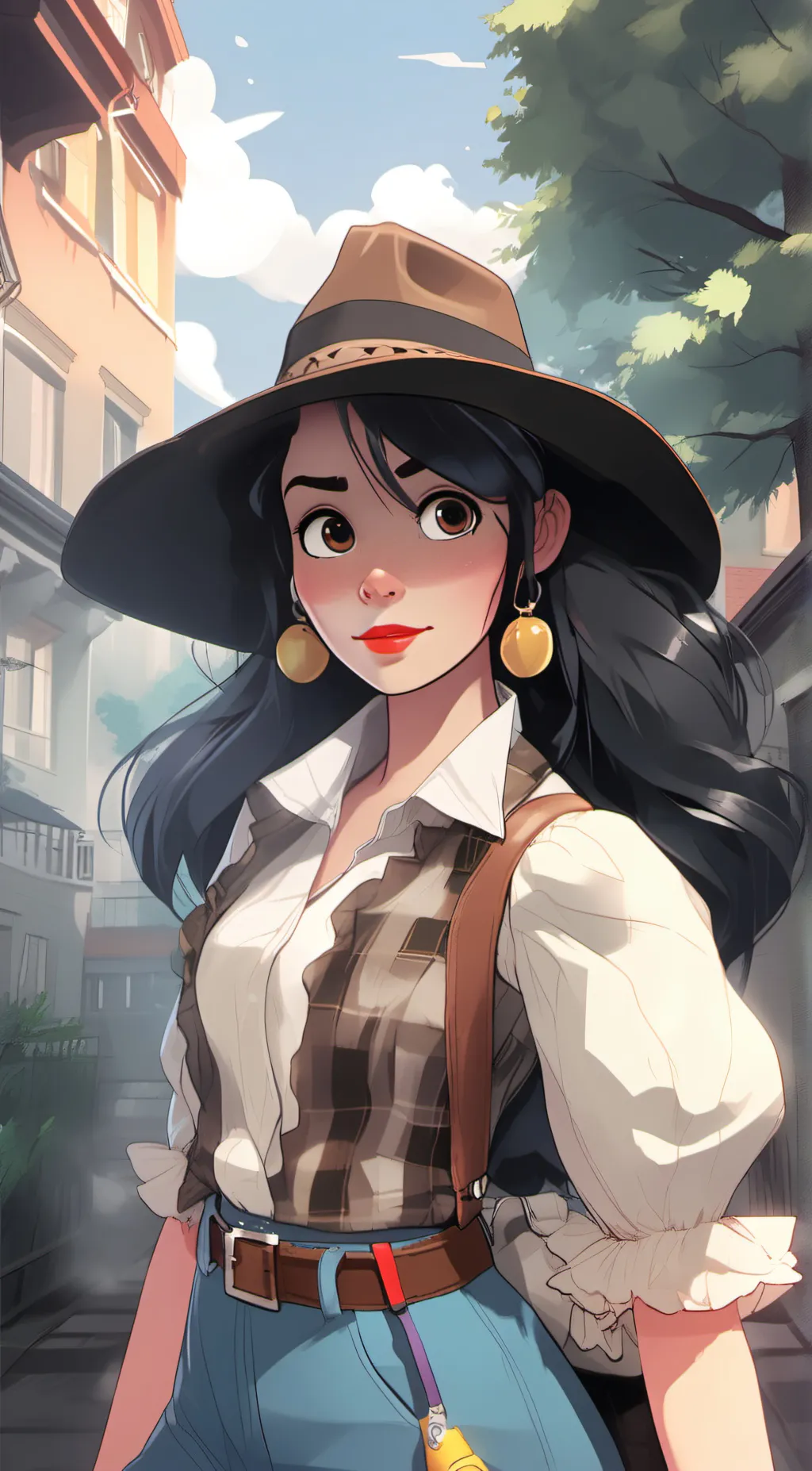 ai character: wendy background