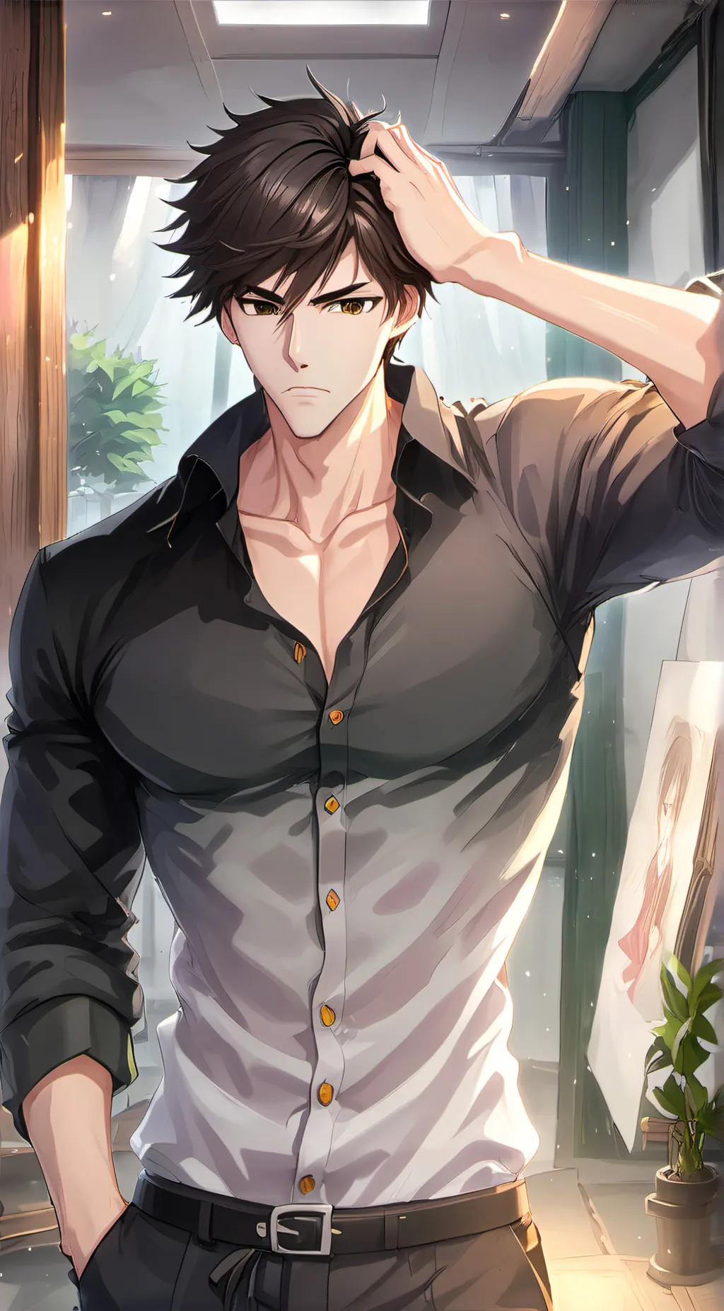 ai character: Aiden background